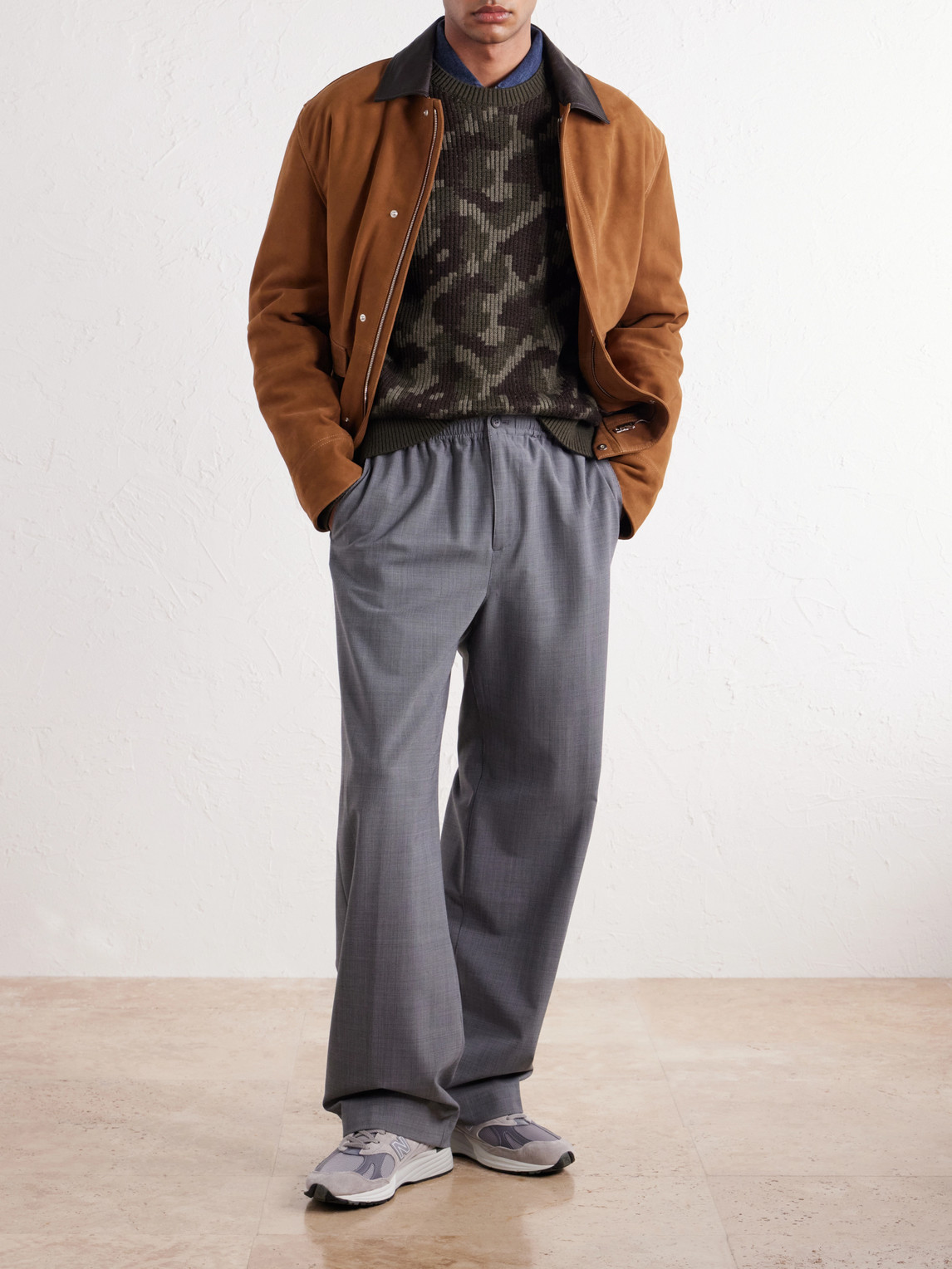Aimé Leon Dore - Camouflage-Ribbed Sweater