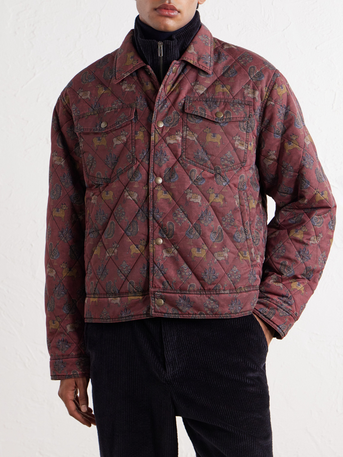 Aimé Leon Dore - Printed Quilted Shell Jacket