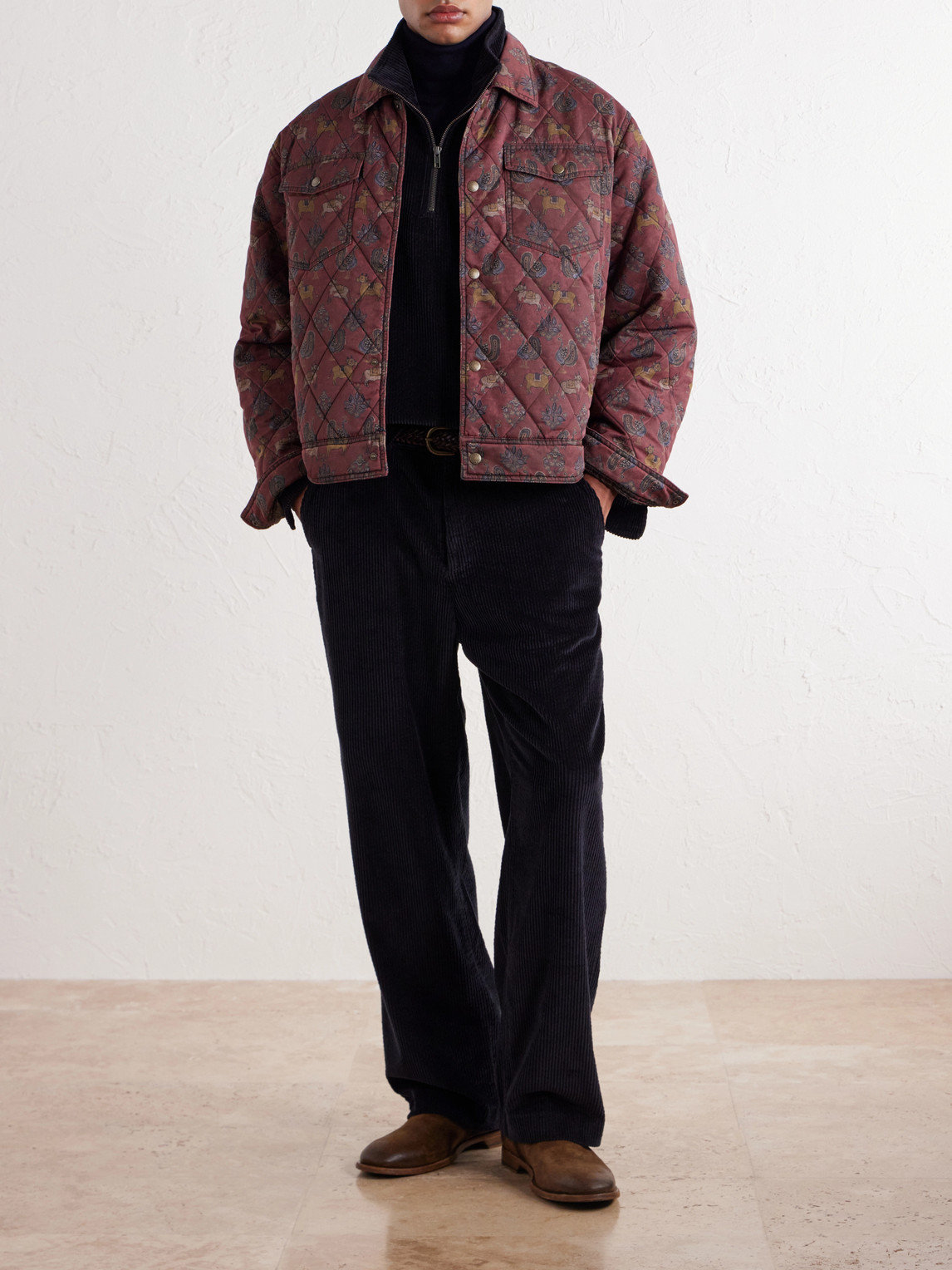 Aimé Leon Dore - Printed Quilted Shell Jacket