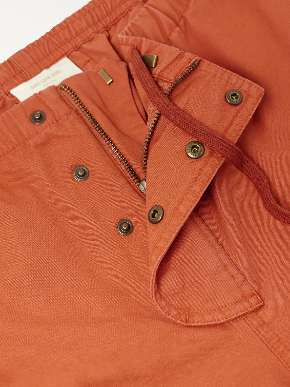 Aimé Leon Dore - Aviator Straight-Leg Cotton-Canvas Trousers