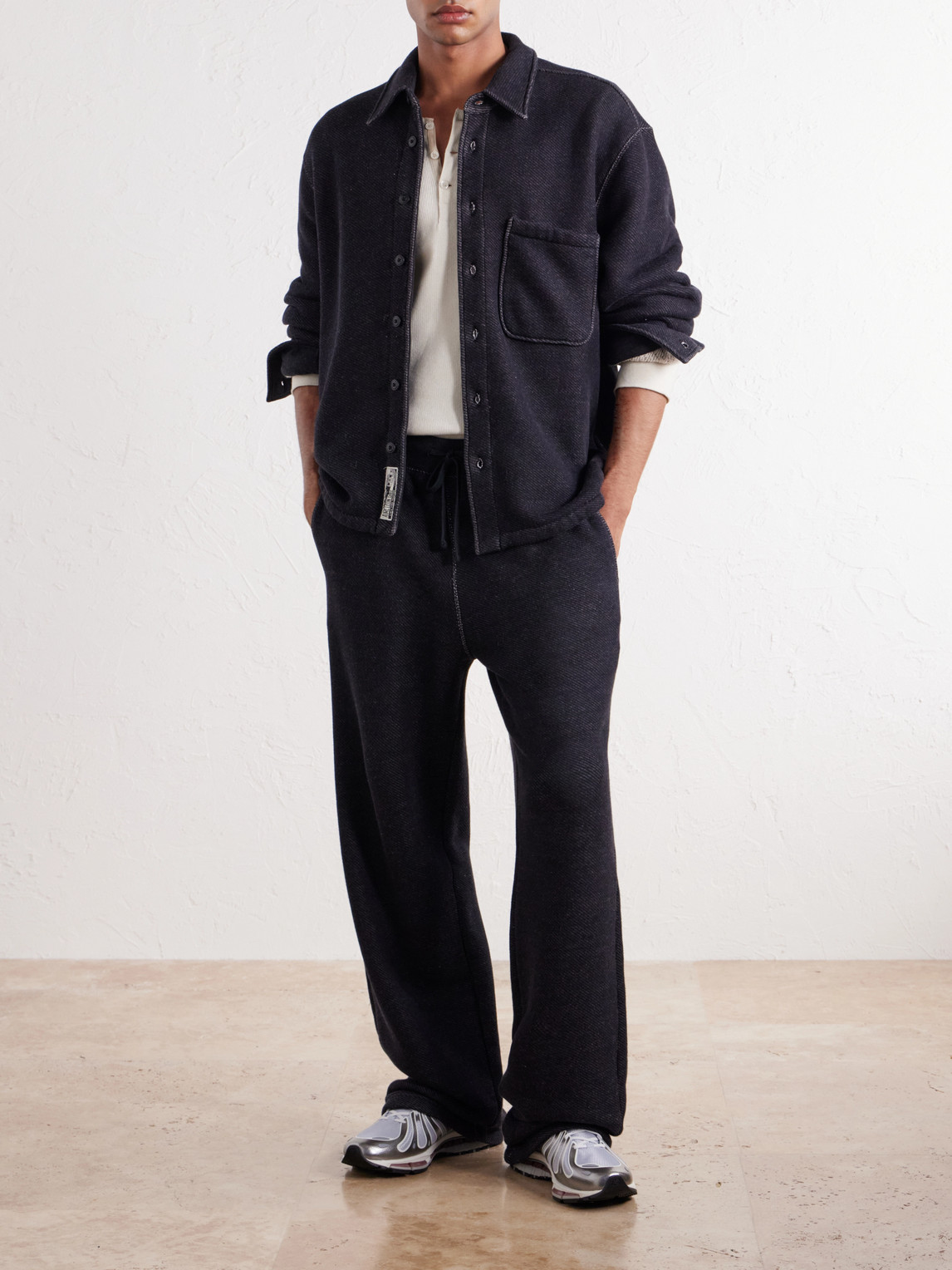 Aimé Leon Dore - Straight-Leg Cotton Open-Terry Sweatpants