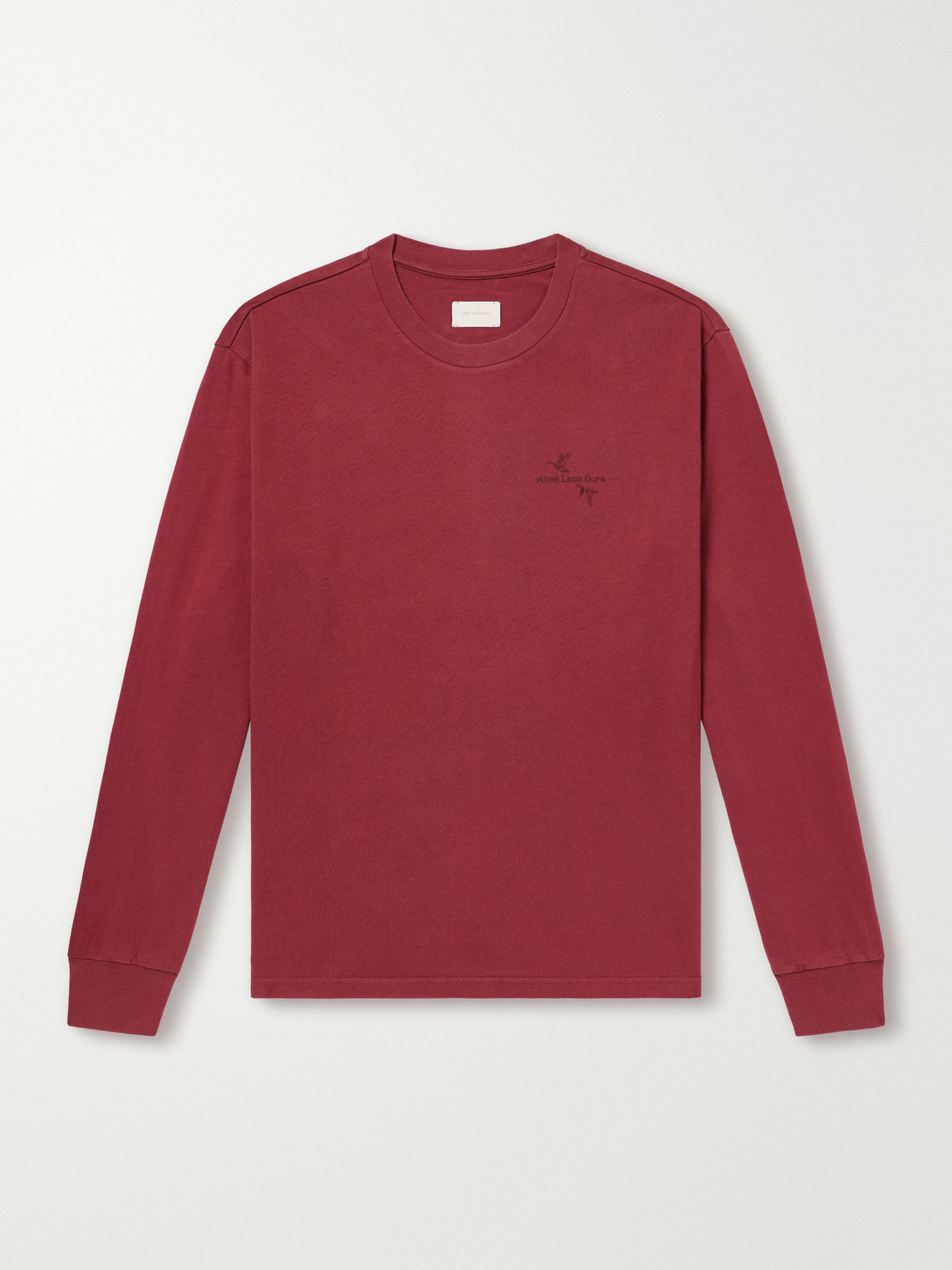 Aimé Leon Dore Logo-embroidered Cotton-jersey T-shirt In Multi
