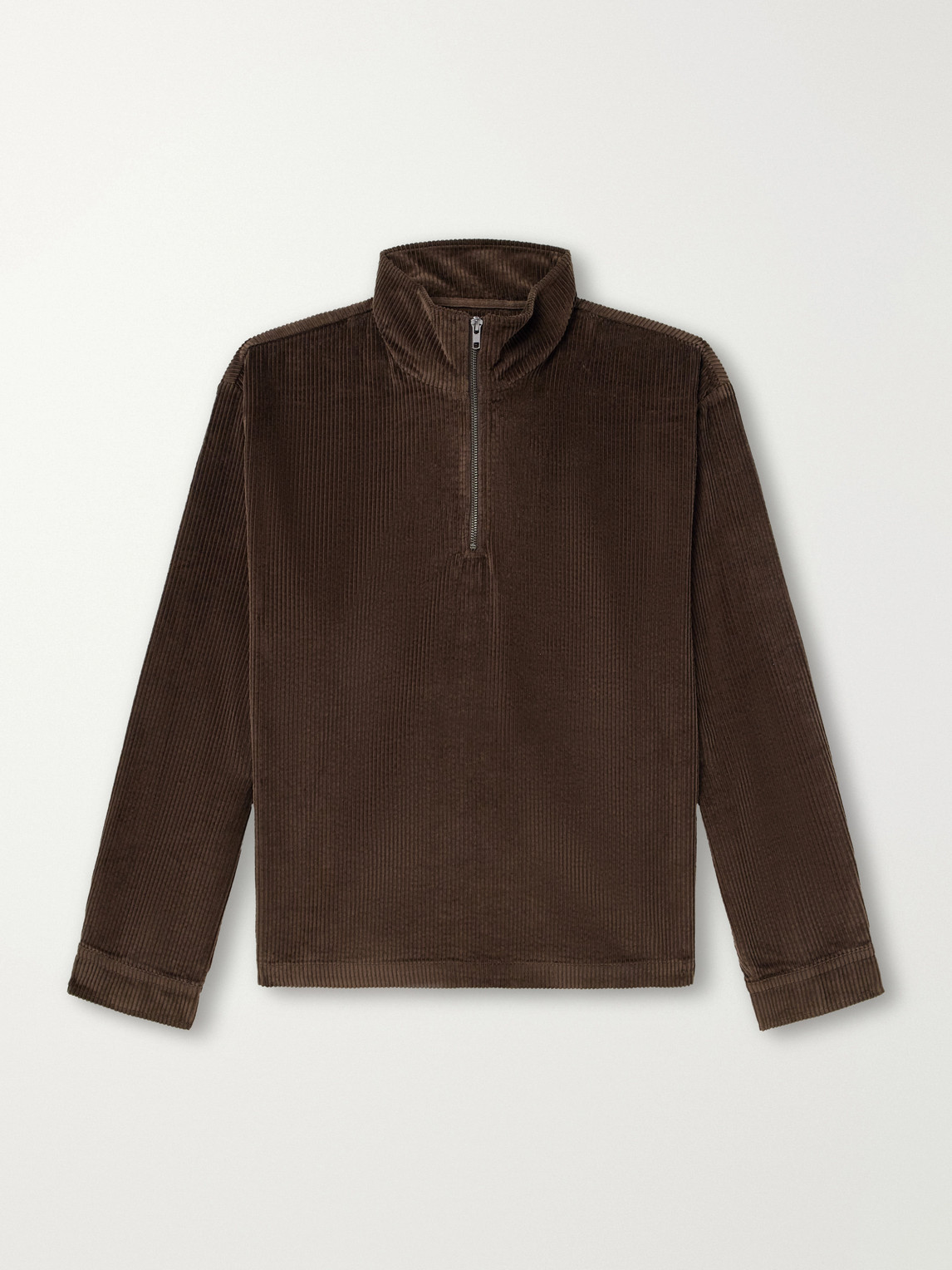 Aimé Leon Dore Cotton-corduroy Zip-up Sweatshirt In Multi