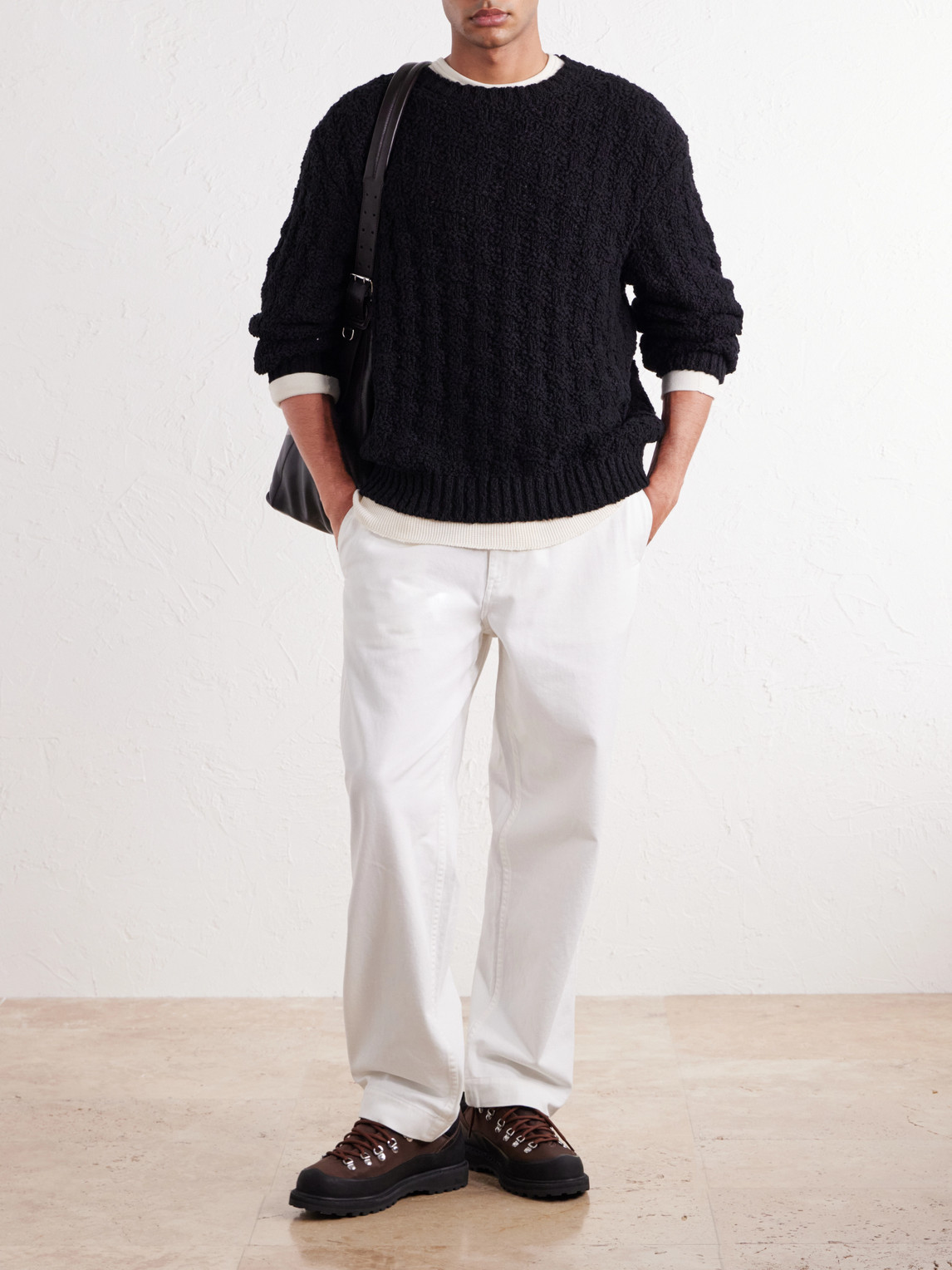 Aimé Leon Dore - Textured Cotton-Blend Sweater