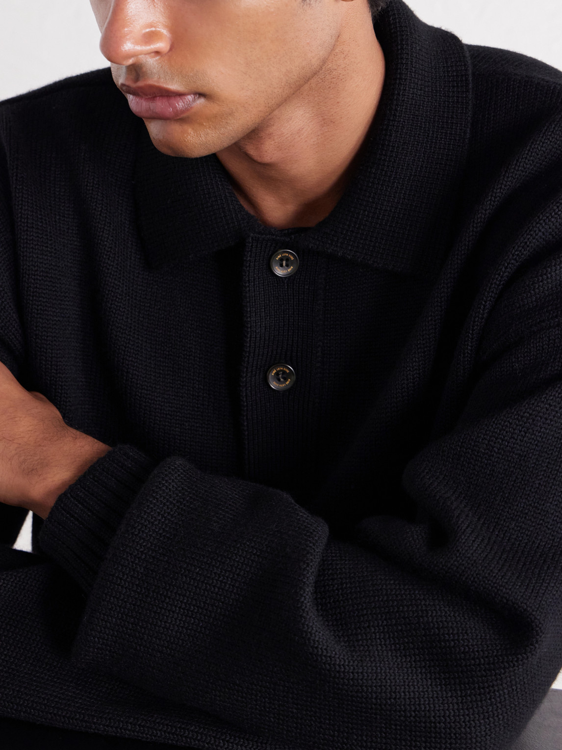 Aimé Leon Dore - Merino Wool Polo Sweater