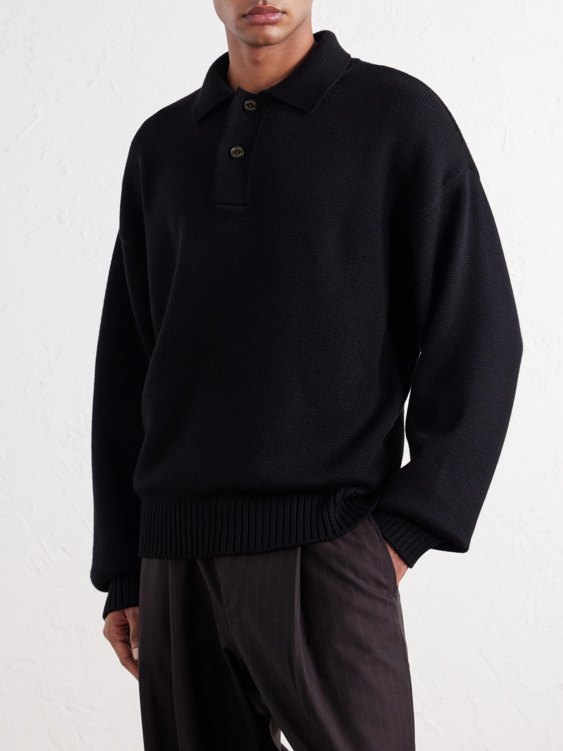 Aimé Leon Dore - Merino Wool Polo Sweater