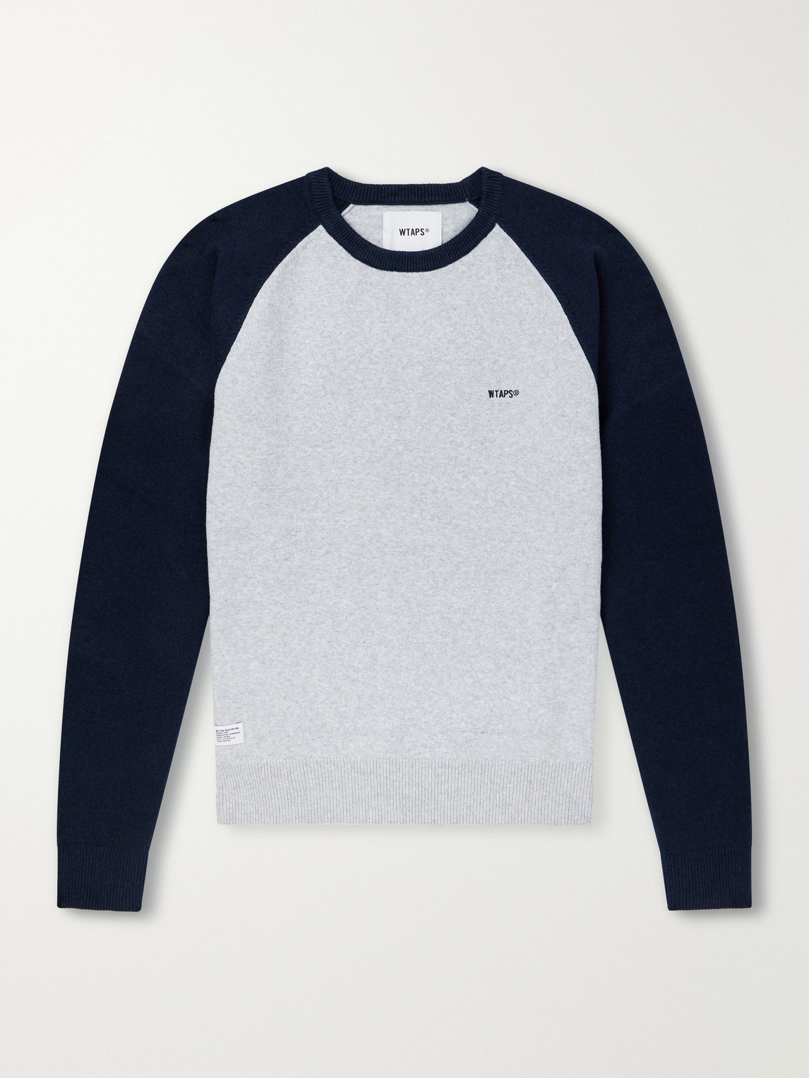 Ian Logo-Embroidered Cotton-Blend Sweater