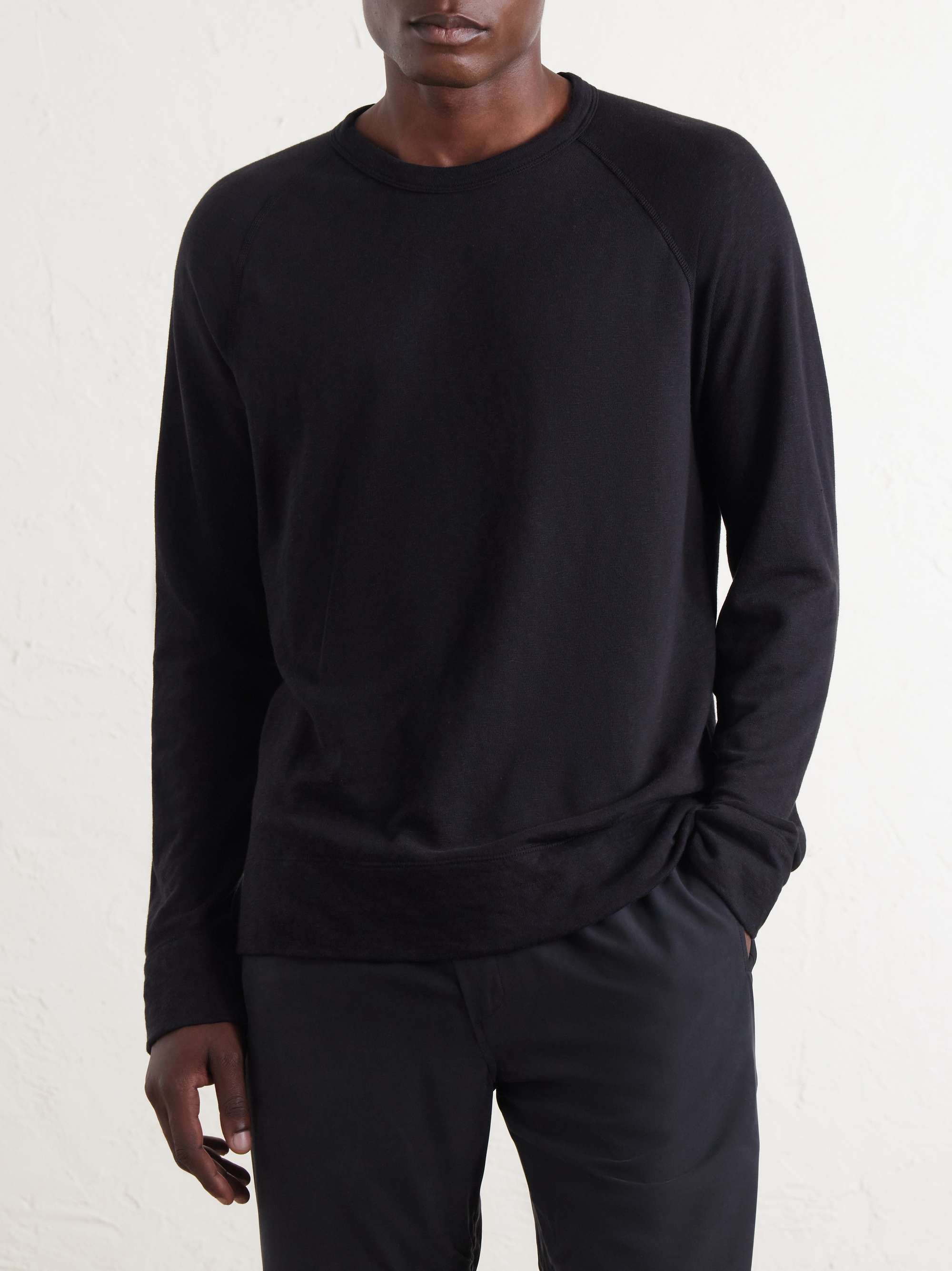 JAMES PERSE Supima Cotton-Jersey Sweatshirt