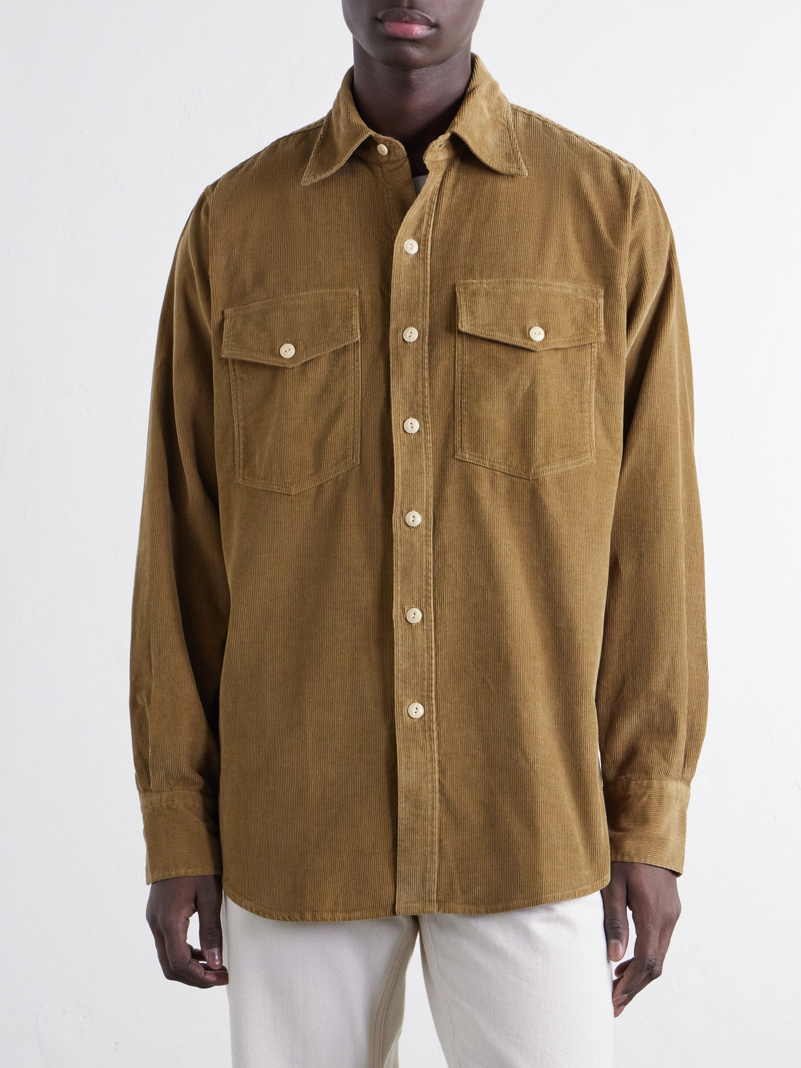 Cotton-Corduroy Shirt
