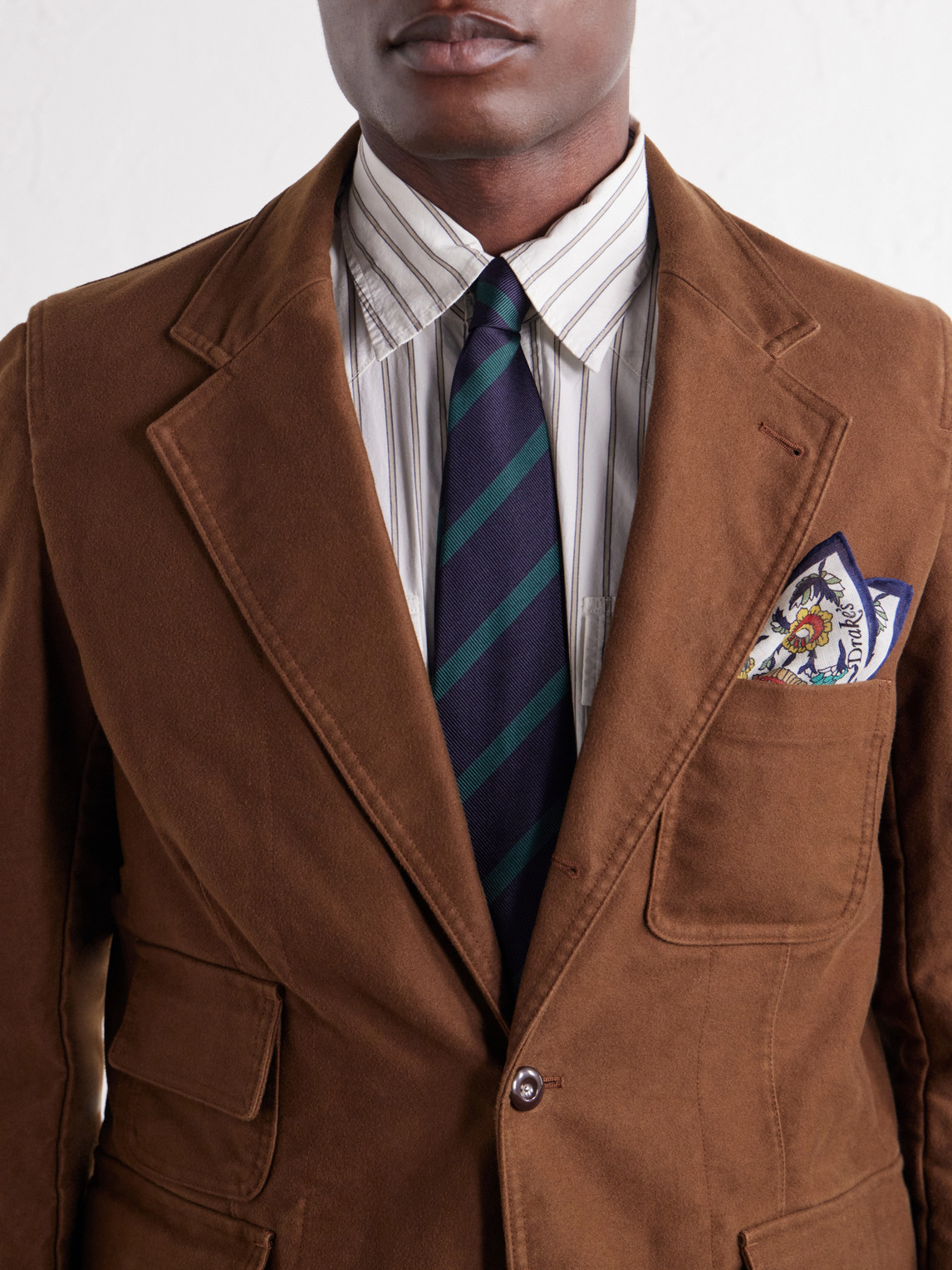 Mk. Iv Cotton-Moleskin Blazer