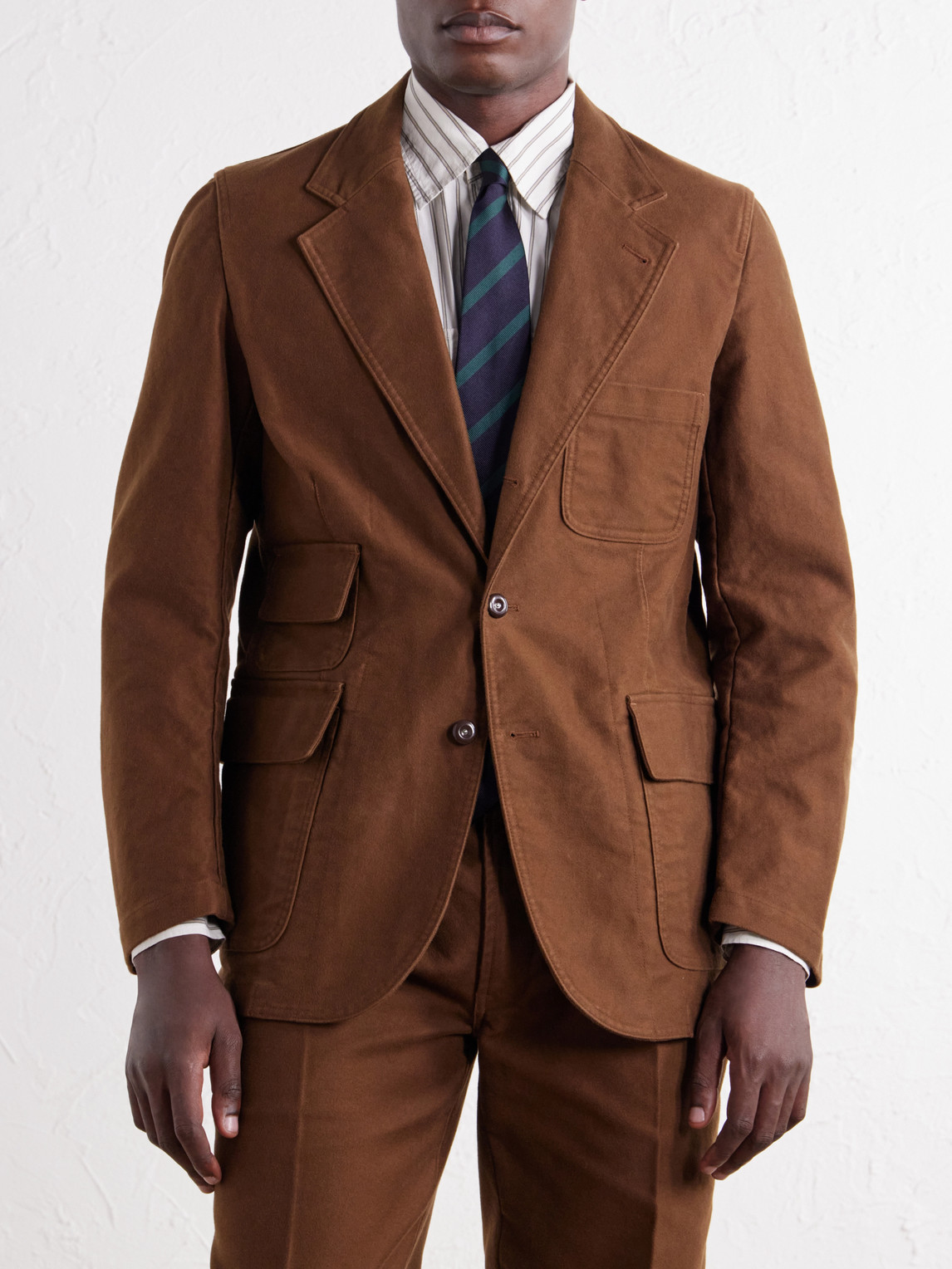 Mk. Iv Cotton-Moleskin Blazer