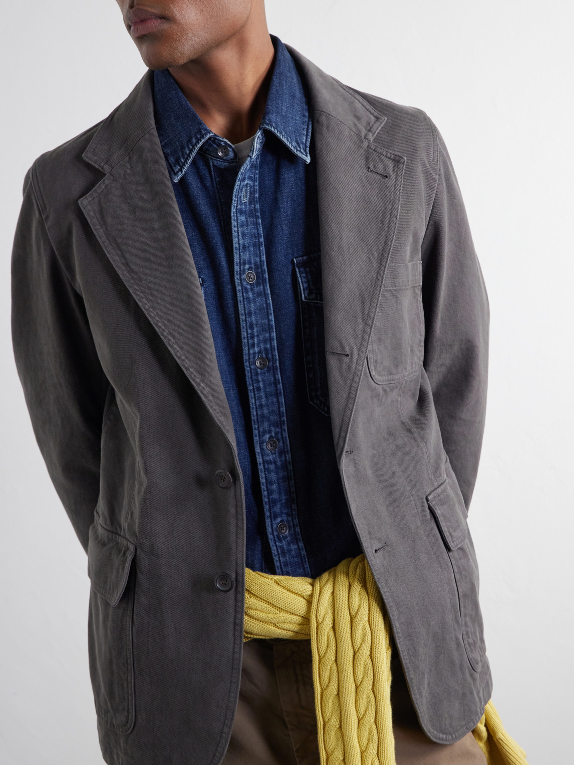 Mk. I Games Cotton-Twill Moleskin Blazer