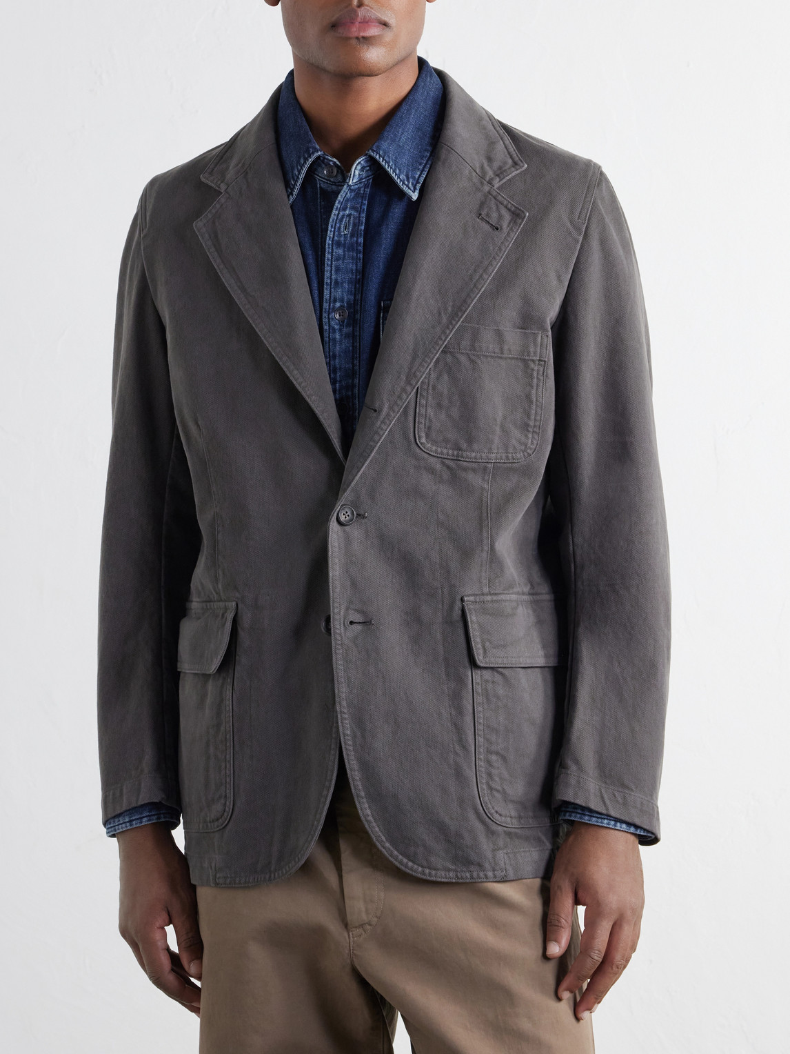 Mk. I Games Cotton-Twill Moleskin Blazer