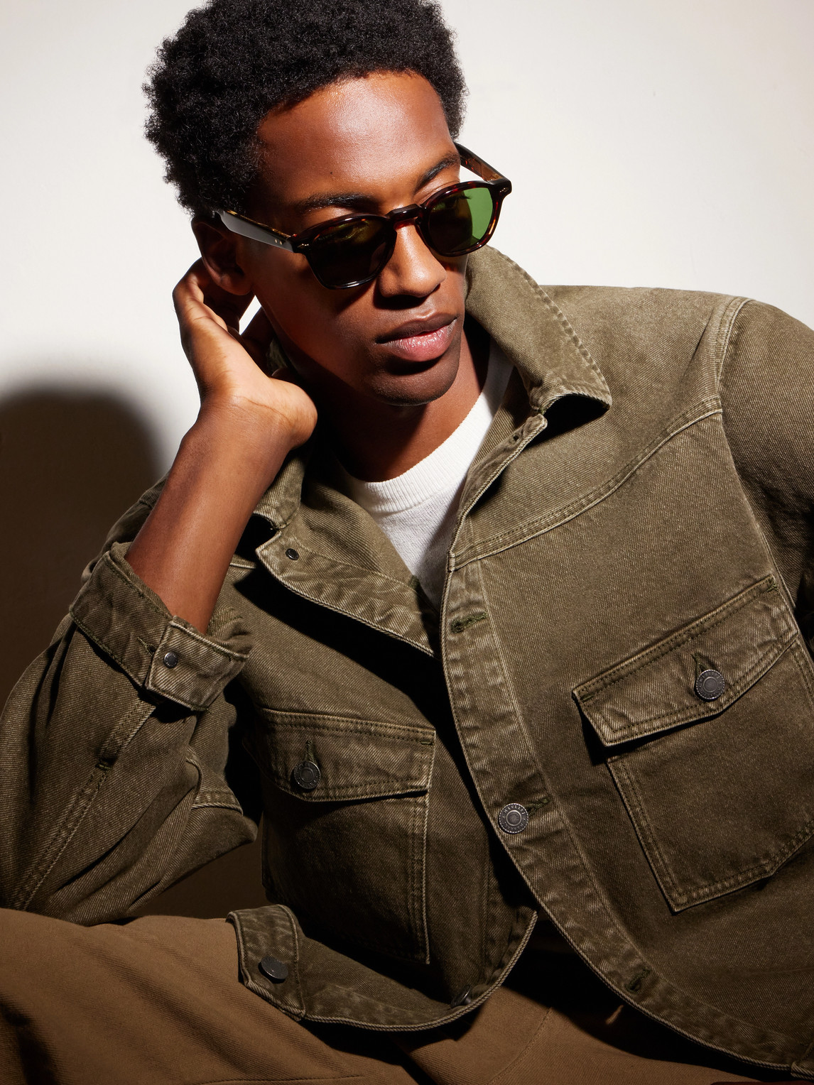 Jacques Marie Mage Zephirin Round-frame Acetate Sunglasses In Multi