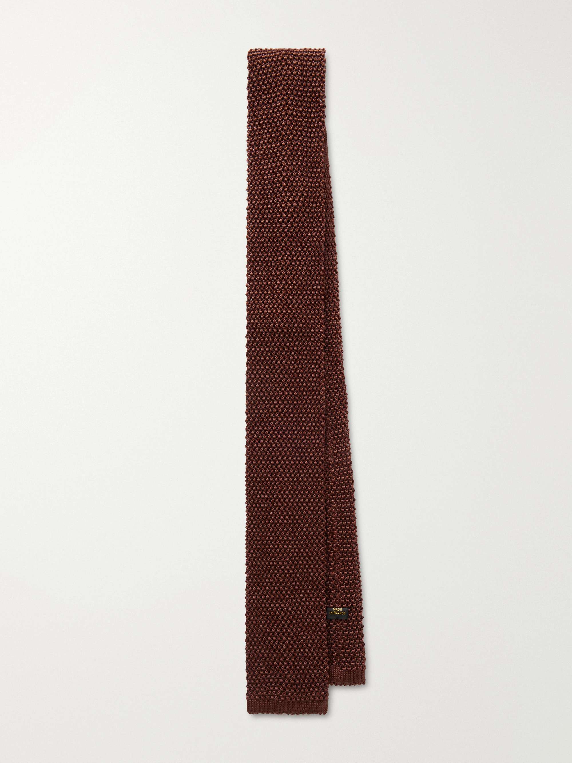 CHARVET 5cm Knitted Silk Tie