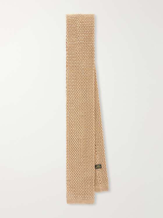 Charvet 5cm Open-Knit Silk Tie