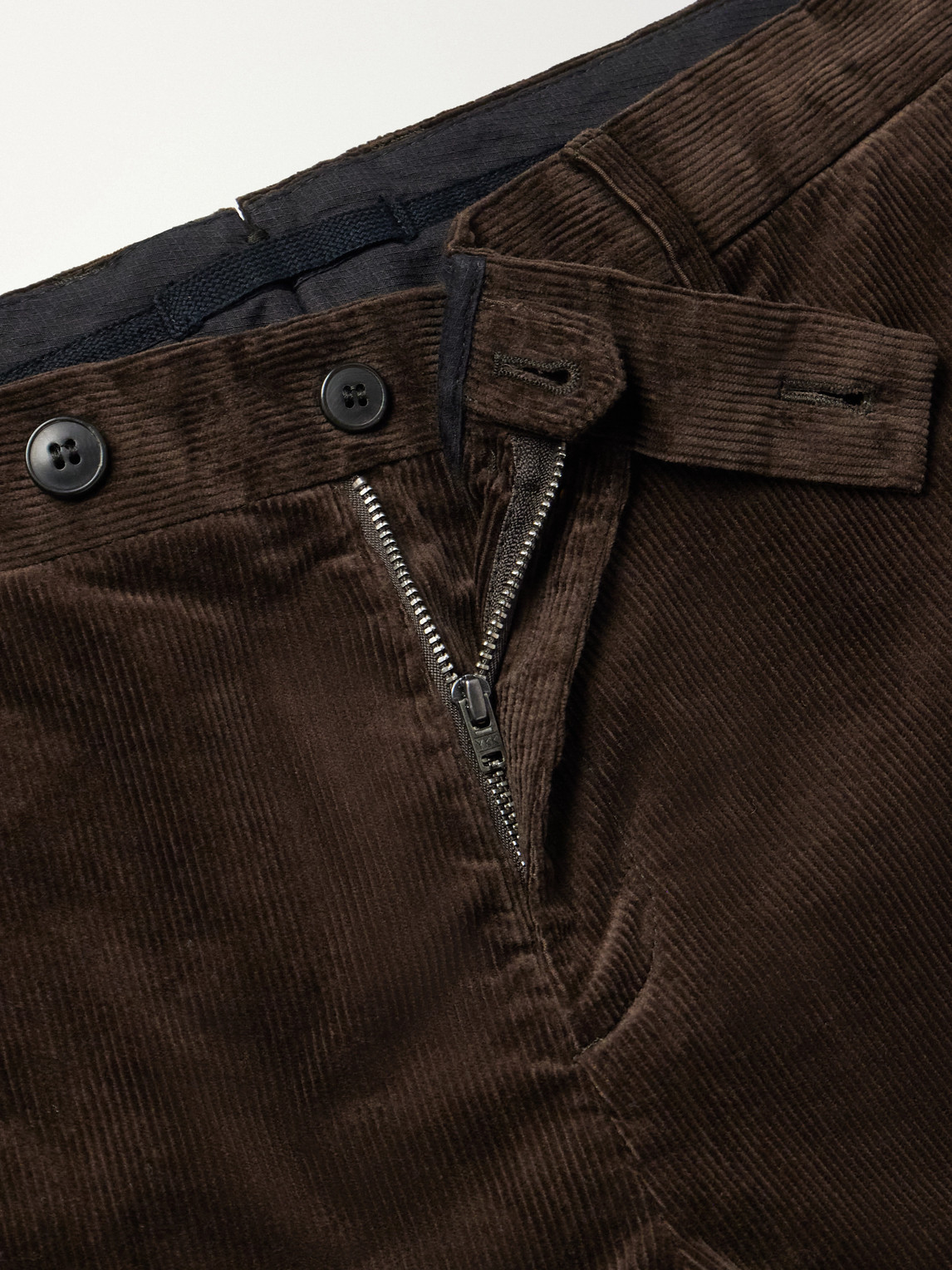 Straight-Leg Cotton- Corduroy
