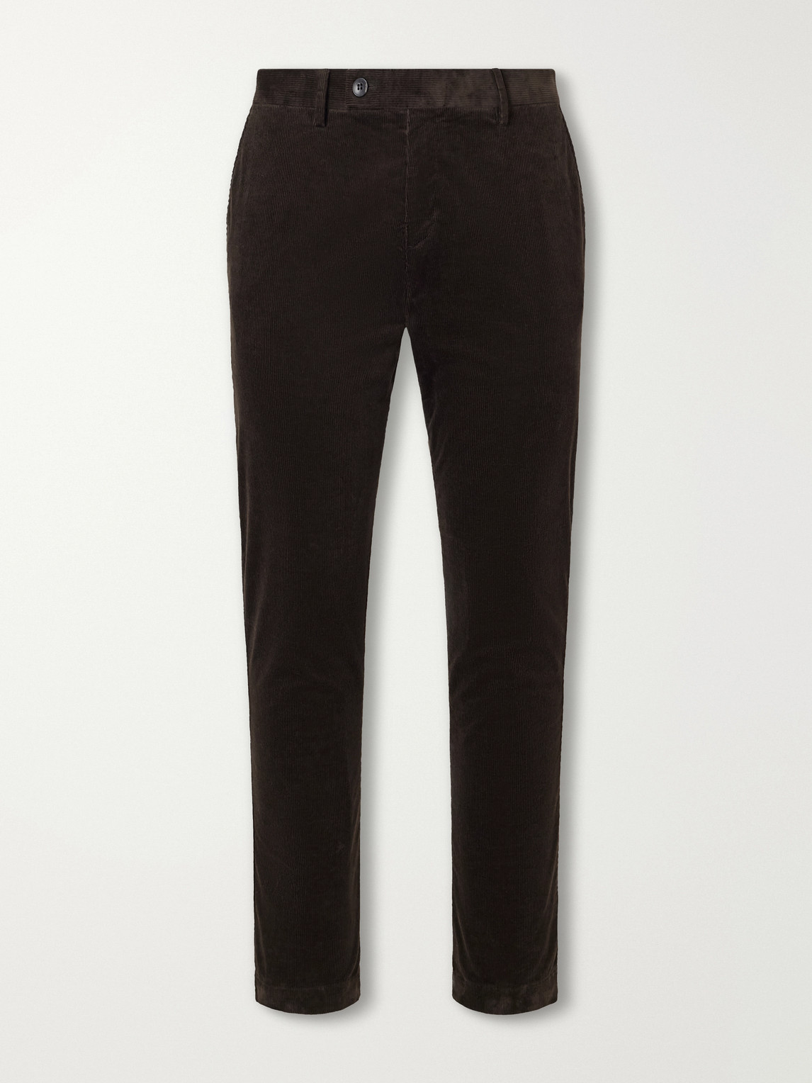 Straight-Leg Cotton- Corduroy
