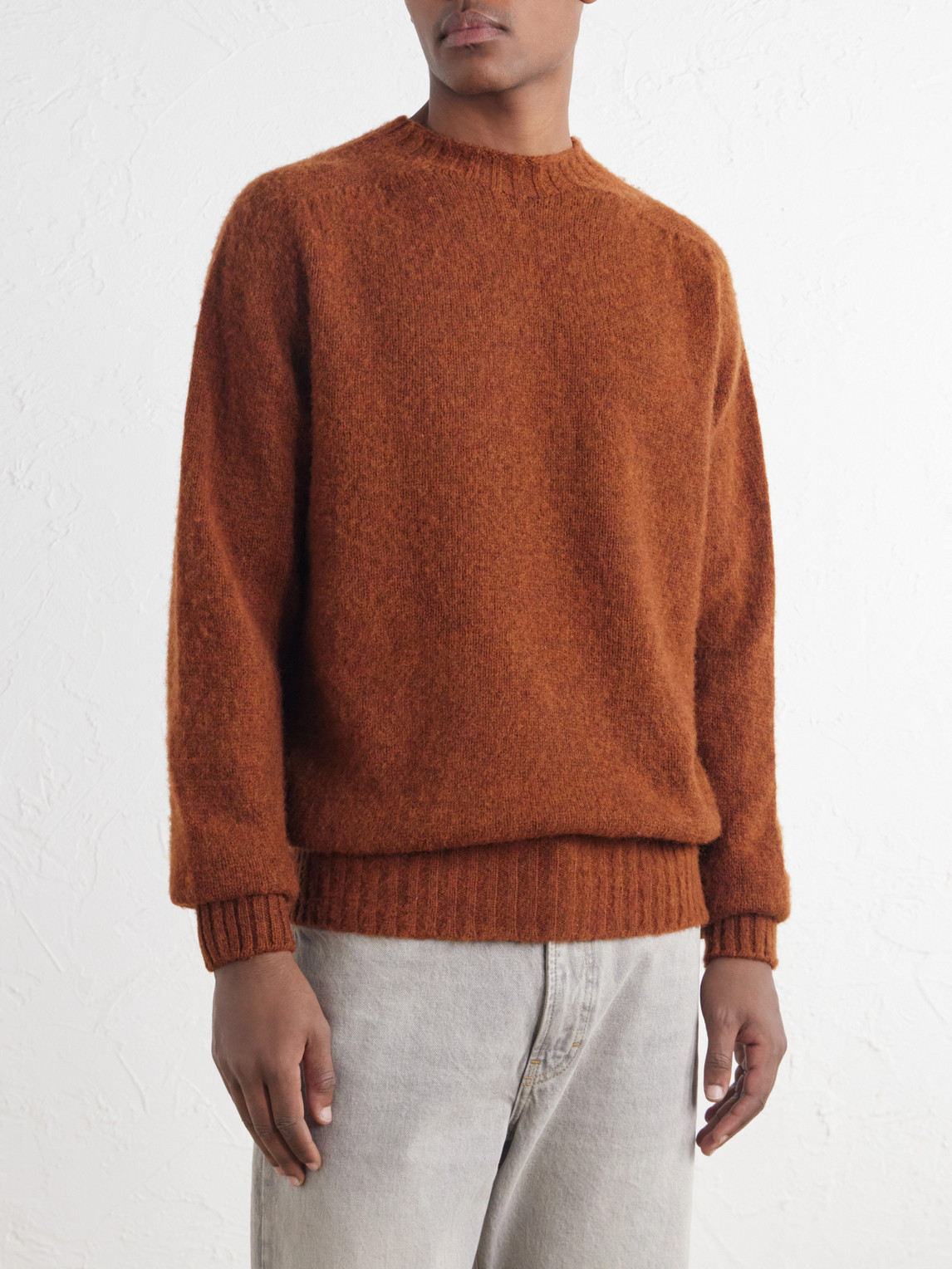 Brushed Shetland Sweater