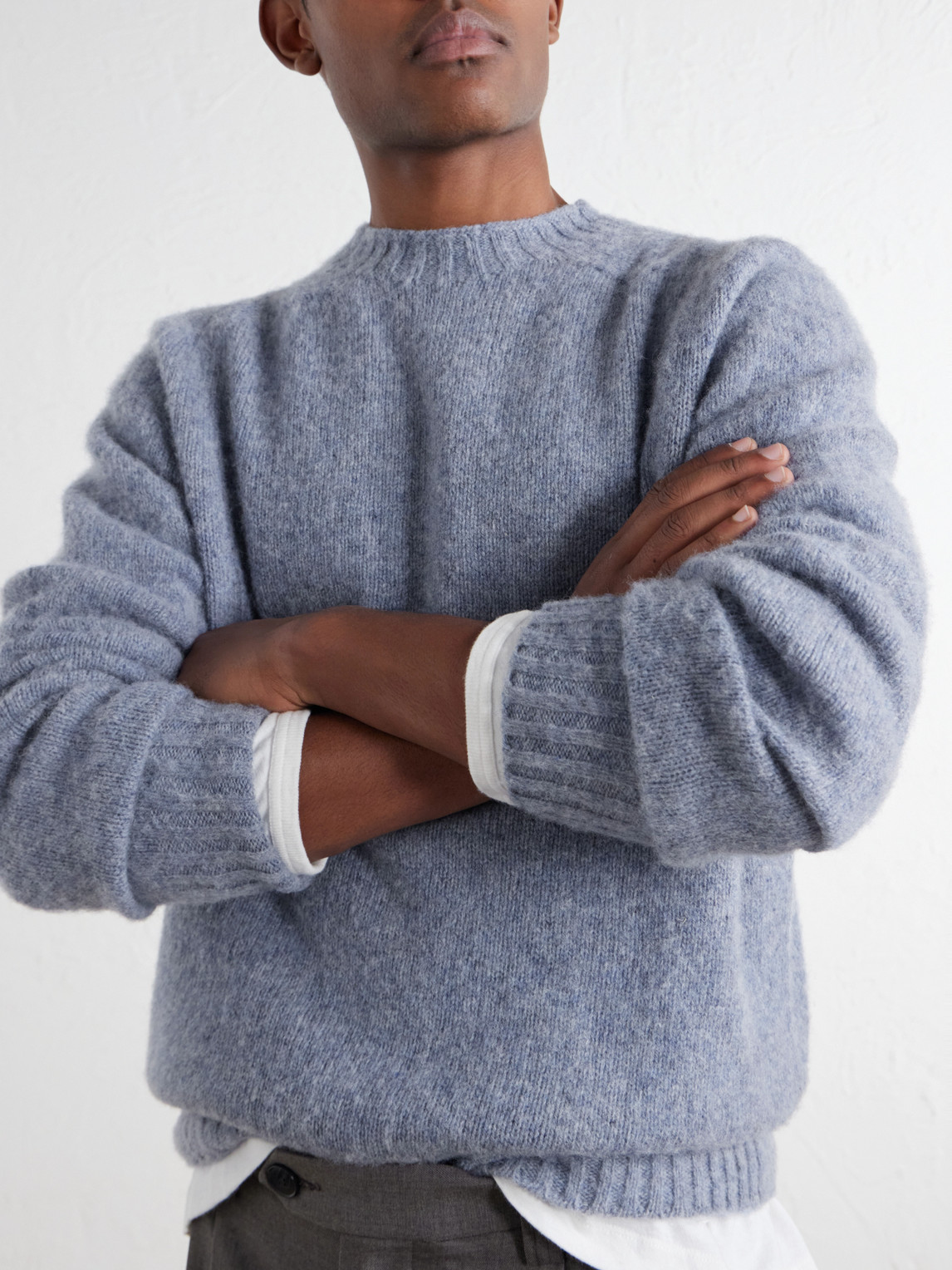 Brushed Shetland Sweater