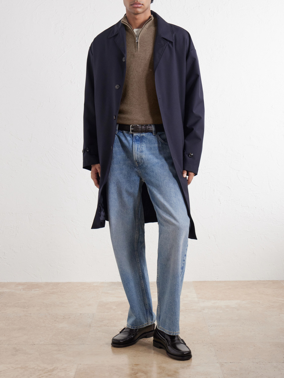 Cashmere Half-Zip Sweater