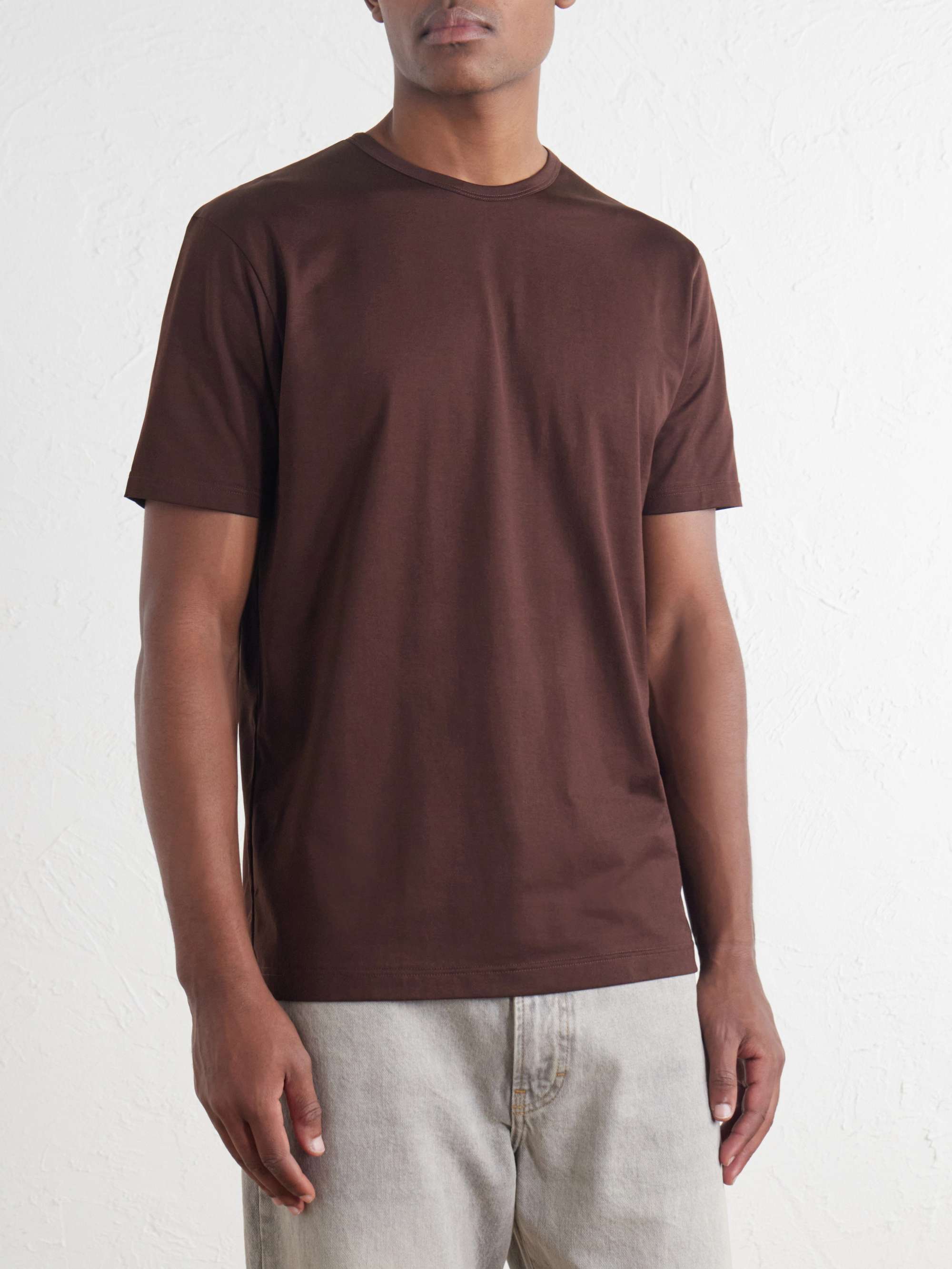 SUNSPEL Supima Cotton-Jersey T-Shirt