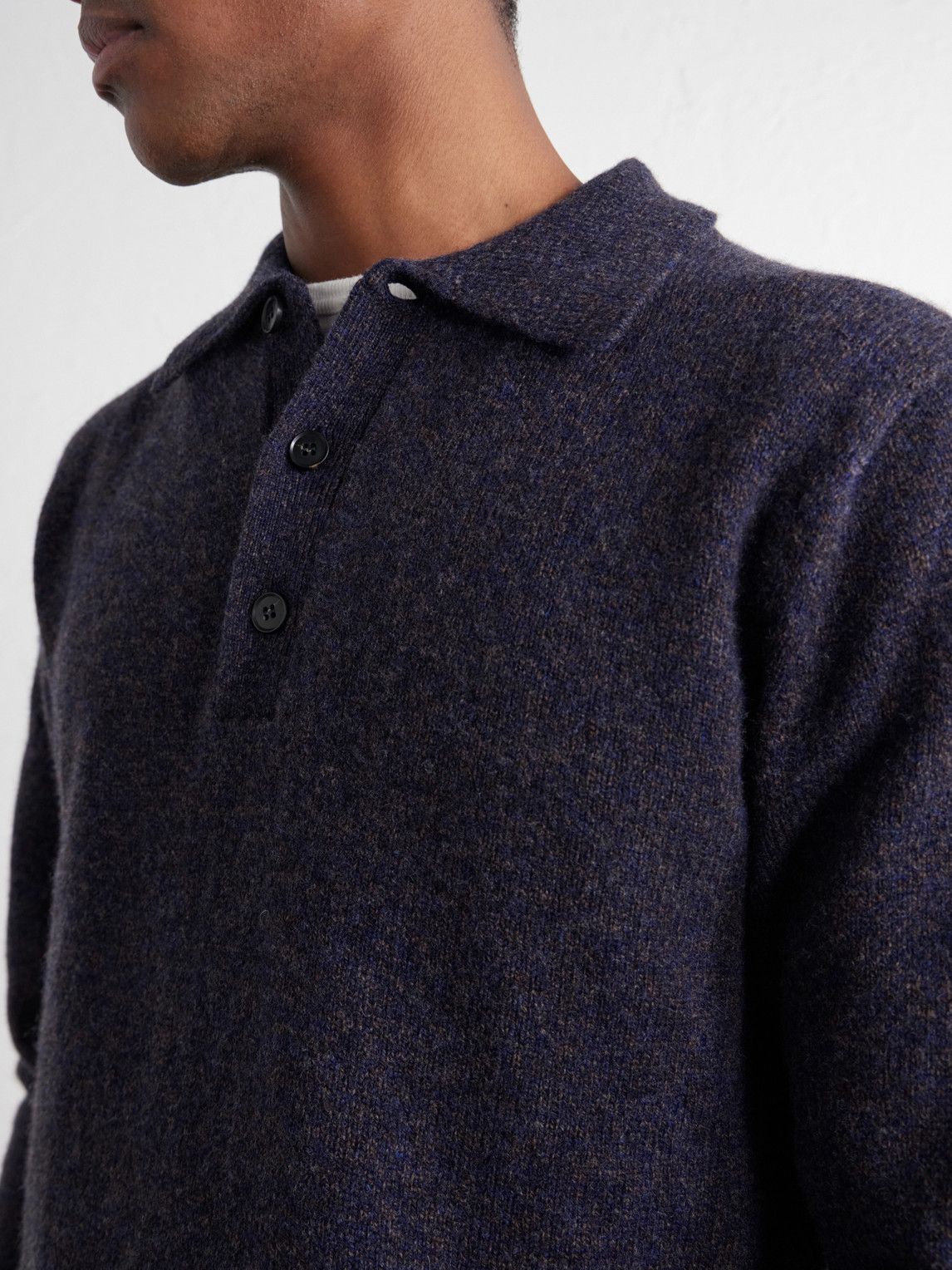 Wool Polo Shirt