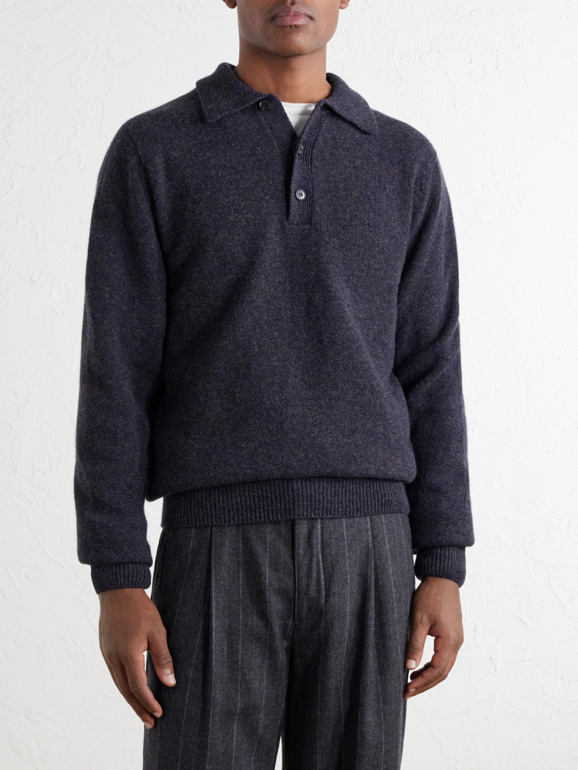 Wool Polo Shirt