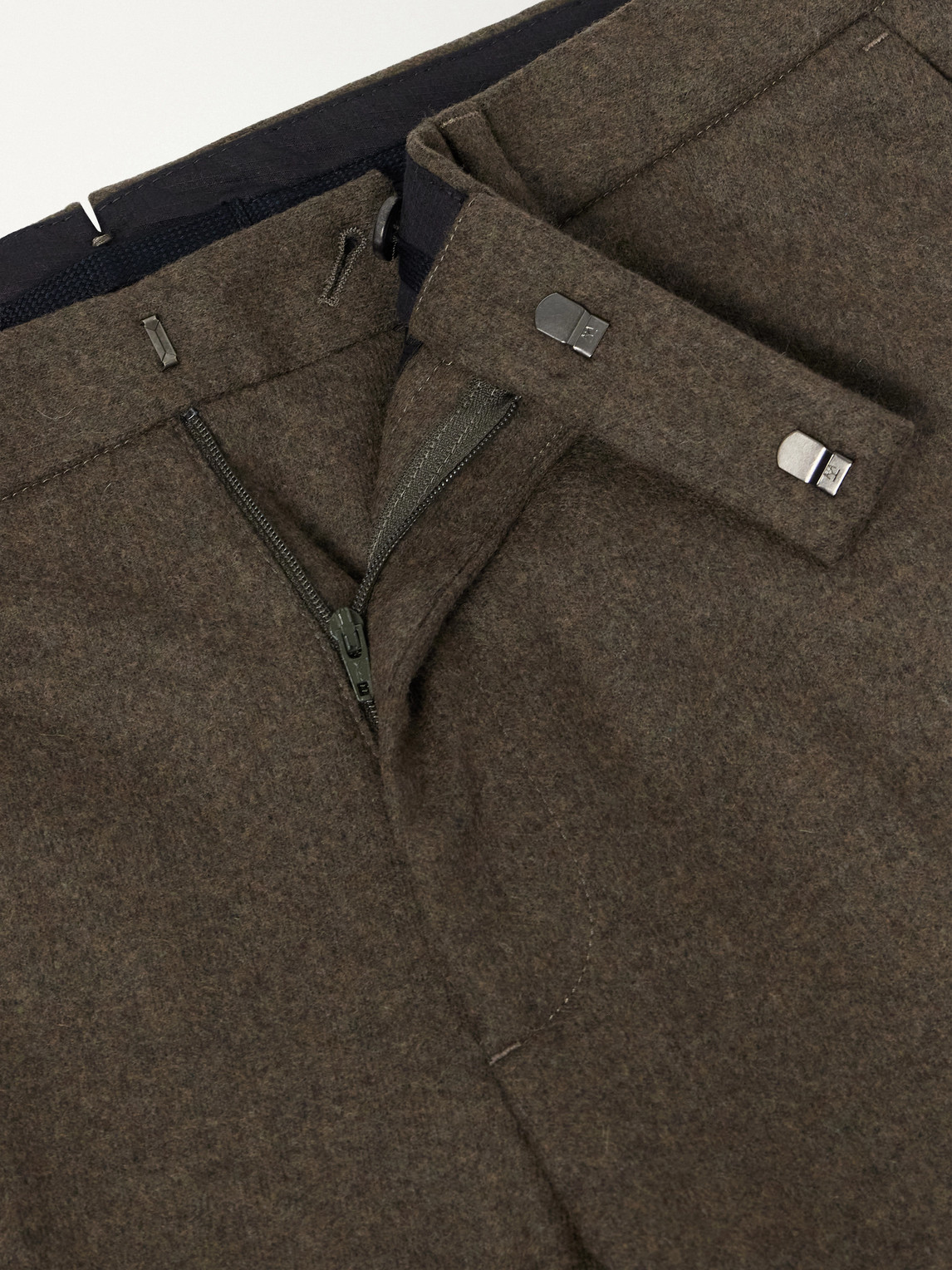 Straight-Leg Wool