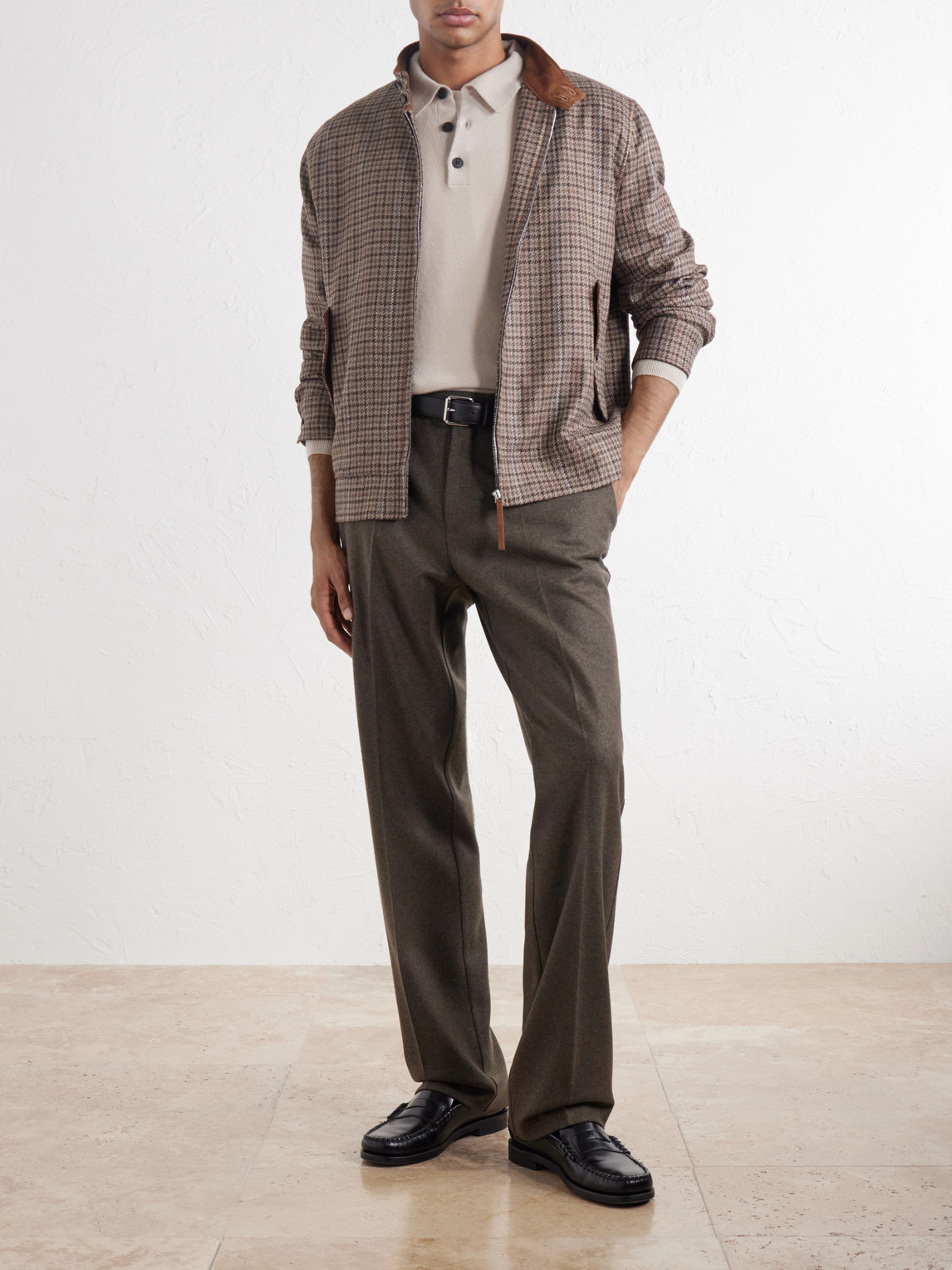 Straight-Leg Wool