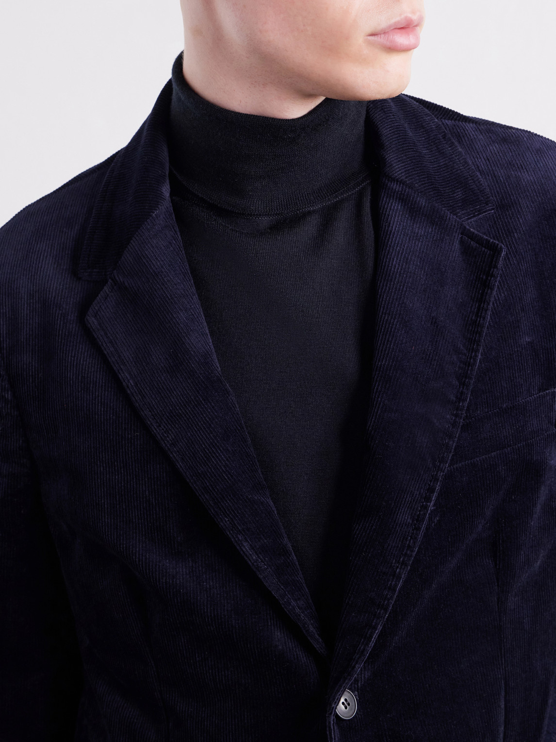 Cotton-Blend Corduroy Blazer