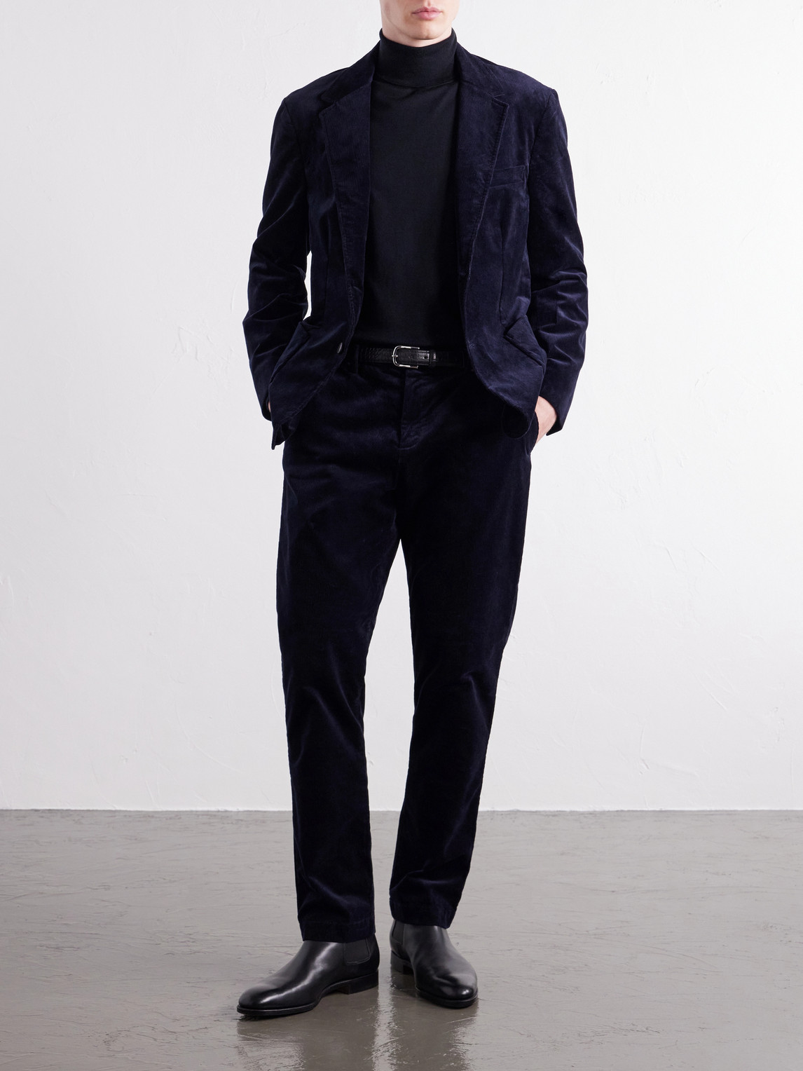 Cotton-Blend Corduroy Blazer