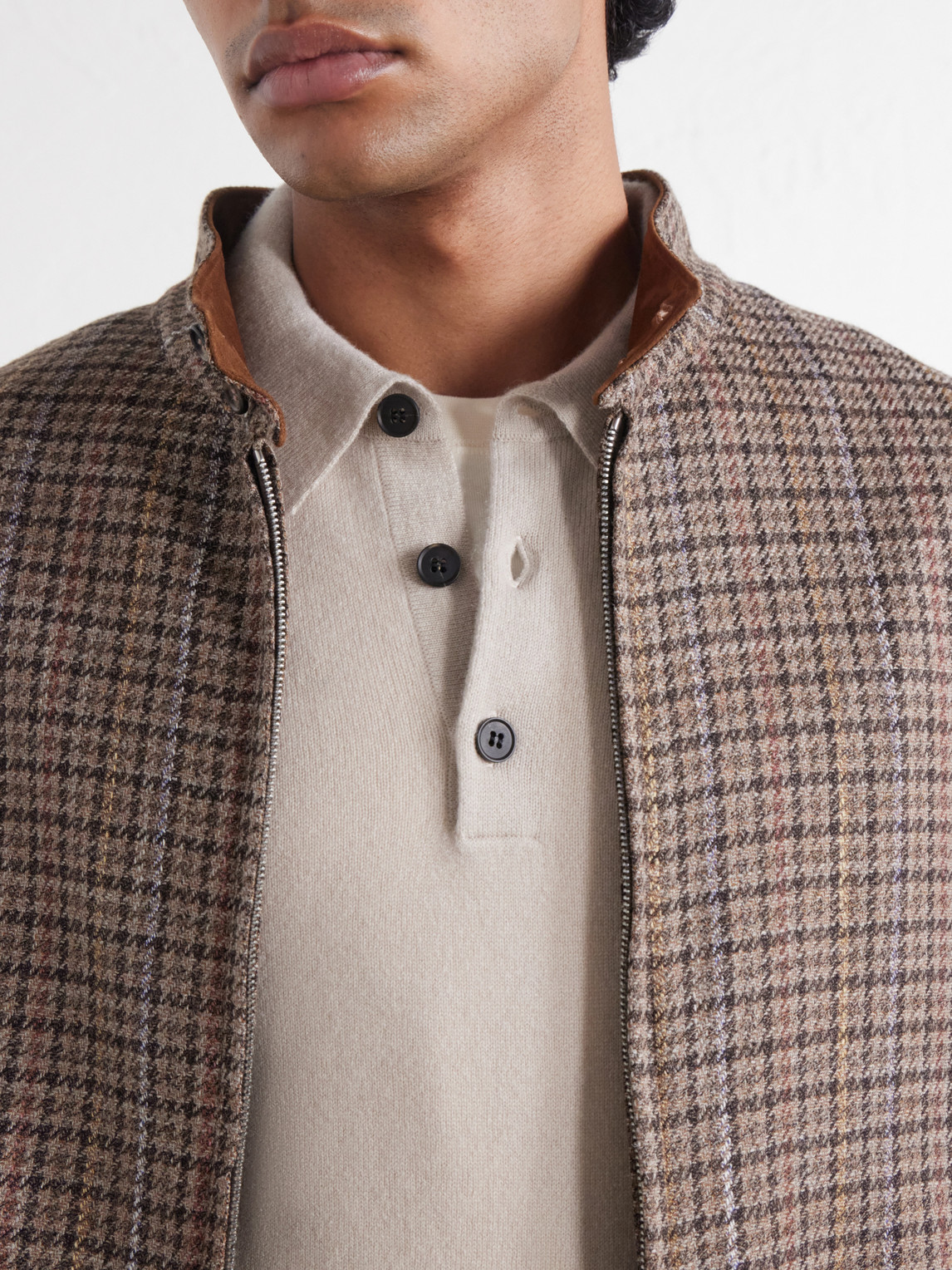 Cashmere Polo-Shirt