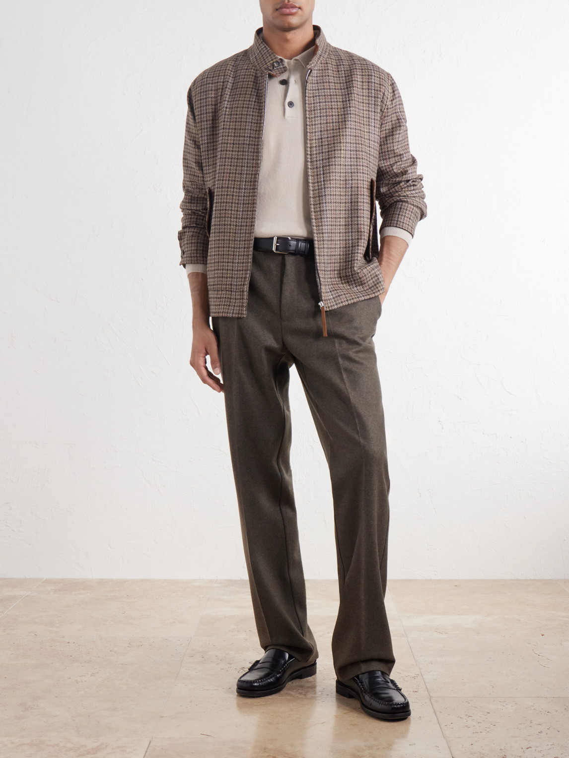 Cashmere Polo-Shirt