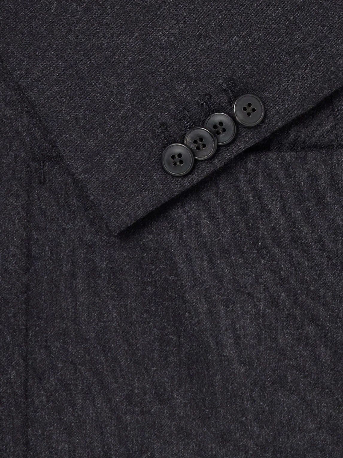 Wool And Cashmere-Blend Flannel Suit Jacket