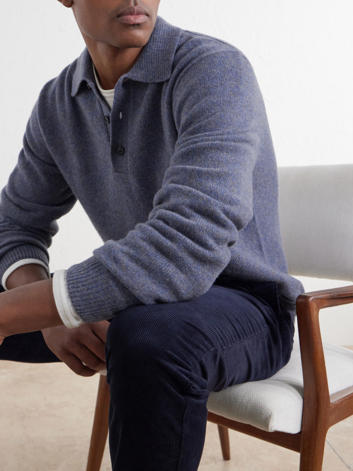 Wool Polo Shirt