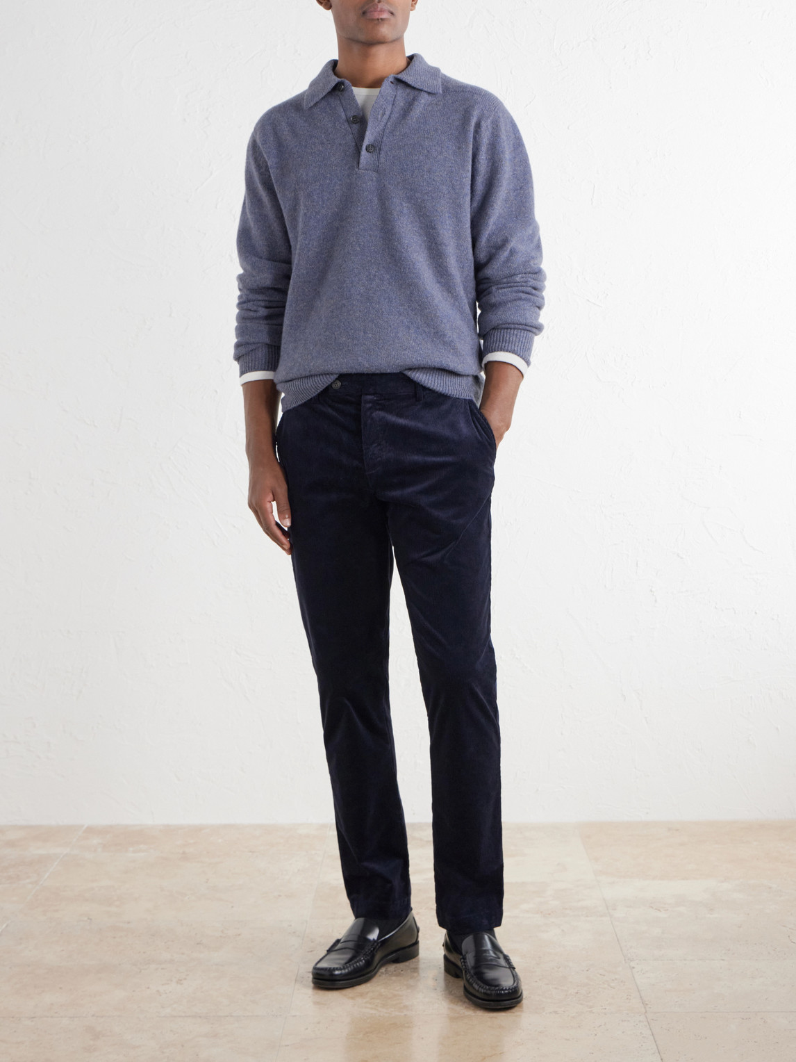 Wool Polo Shirt