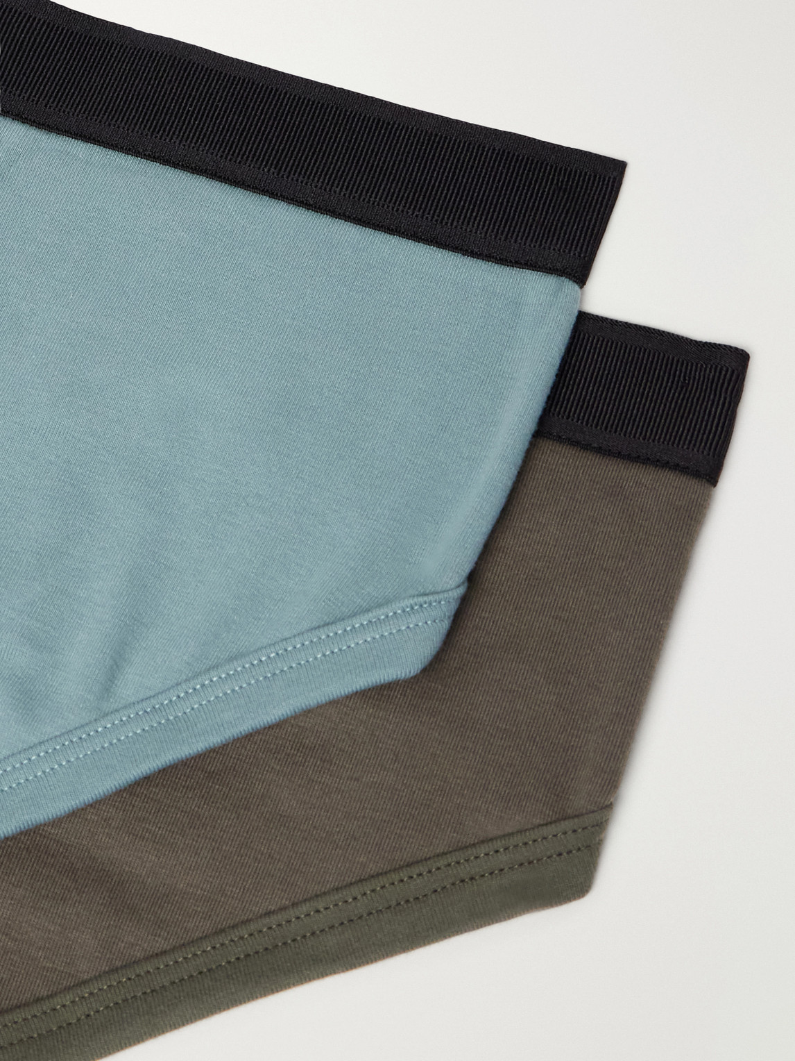 Two-Pack Stretch-Cotton Briefs