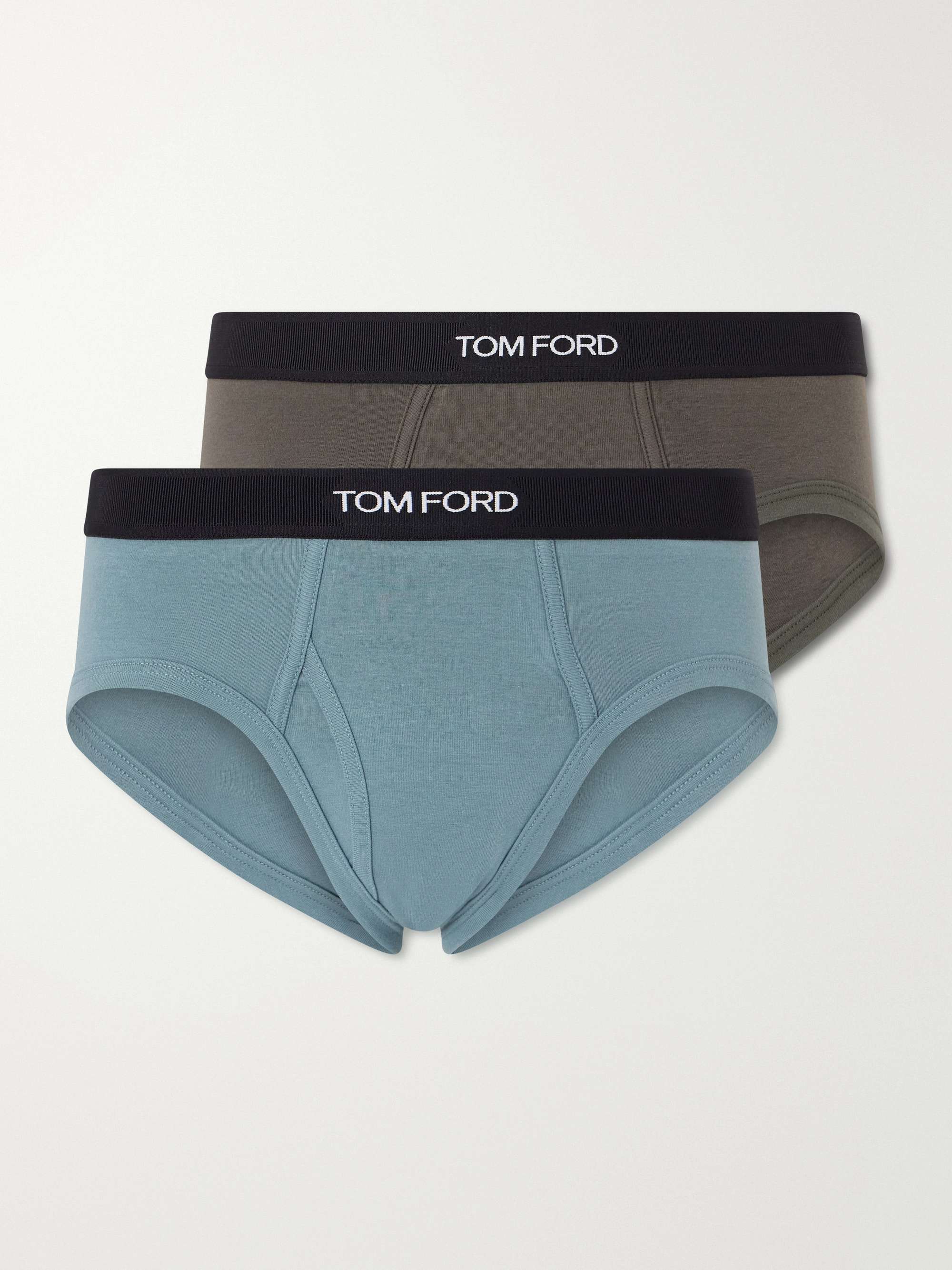 TOM FORD Two-Pack Stretch-Cotton Briefs
