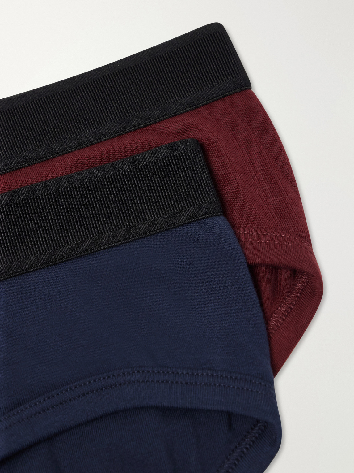 Two-Pack Stretch-Cotton Briefs