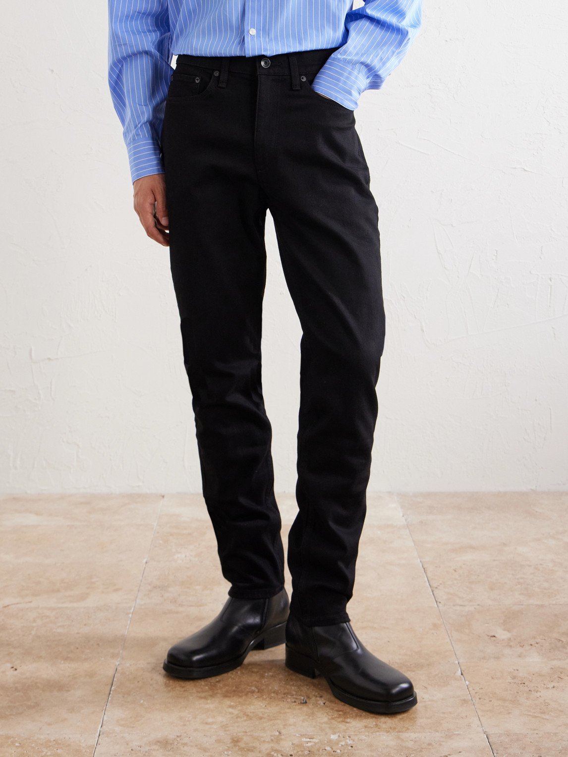 Fit 2 Authentic Stretch Straight-Leg Jeans