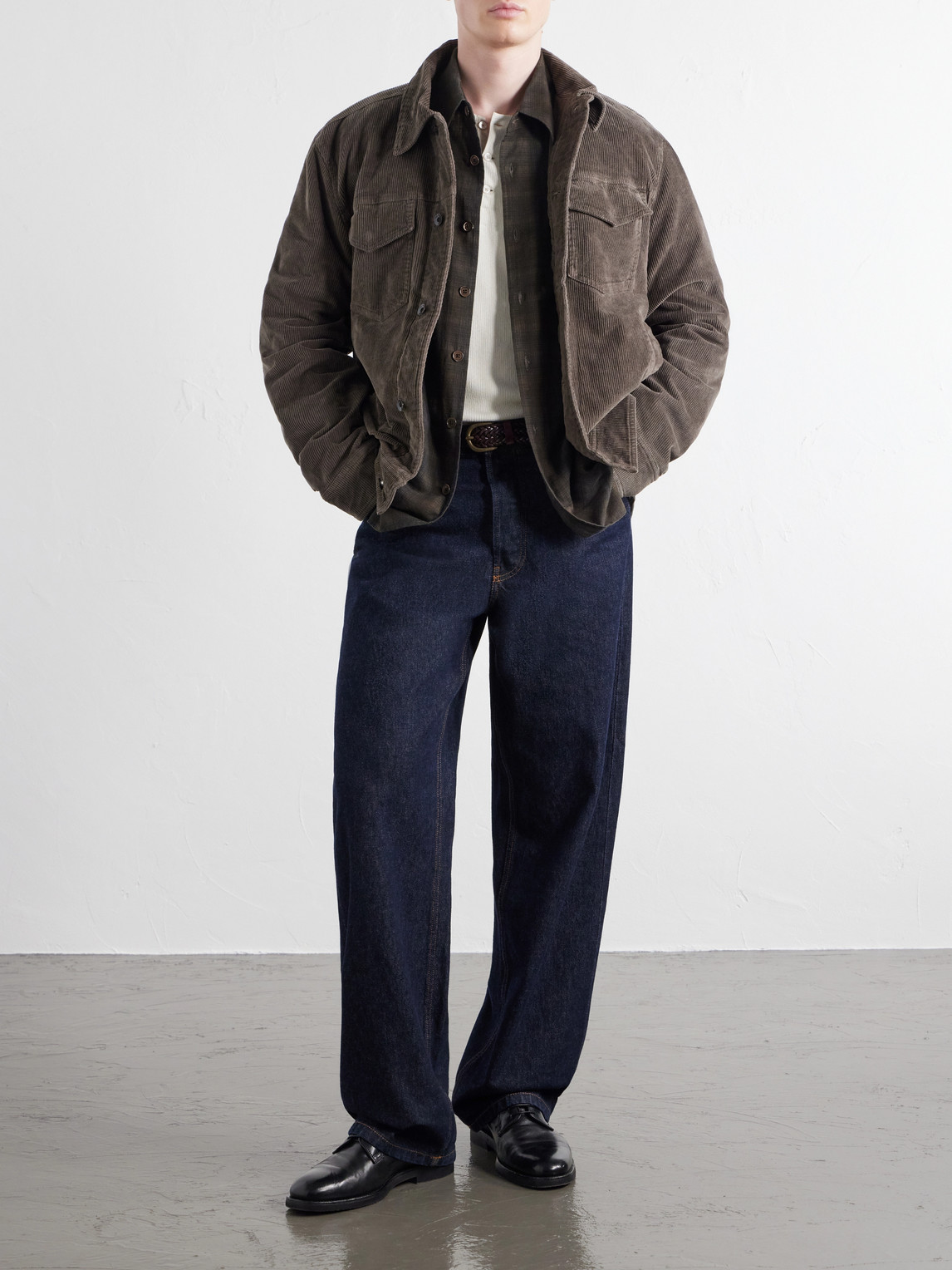 Stretch-Cotton Corduroy Jacket
