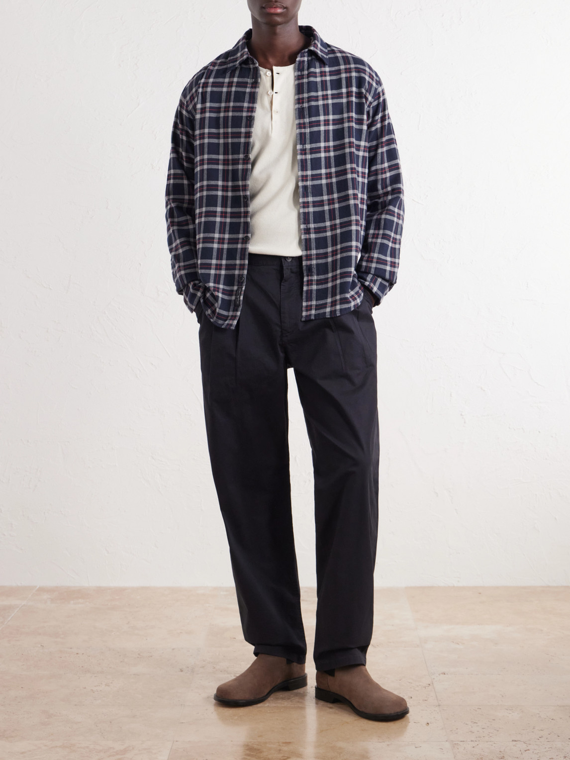 Tomlin Checked Cotton-Flannel Shirt