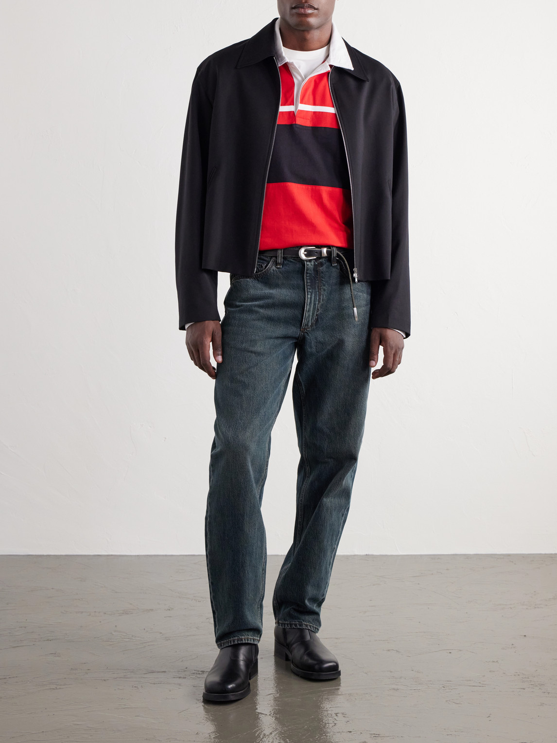 Fit 4 Authentic Straight-Leg Jeans