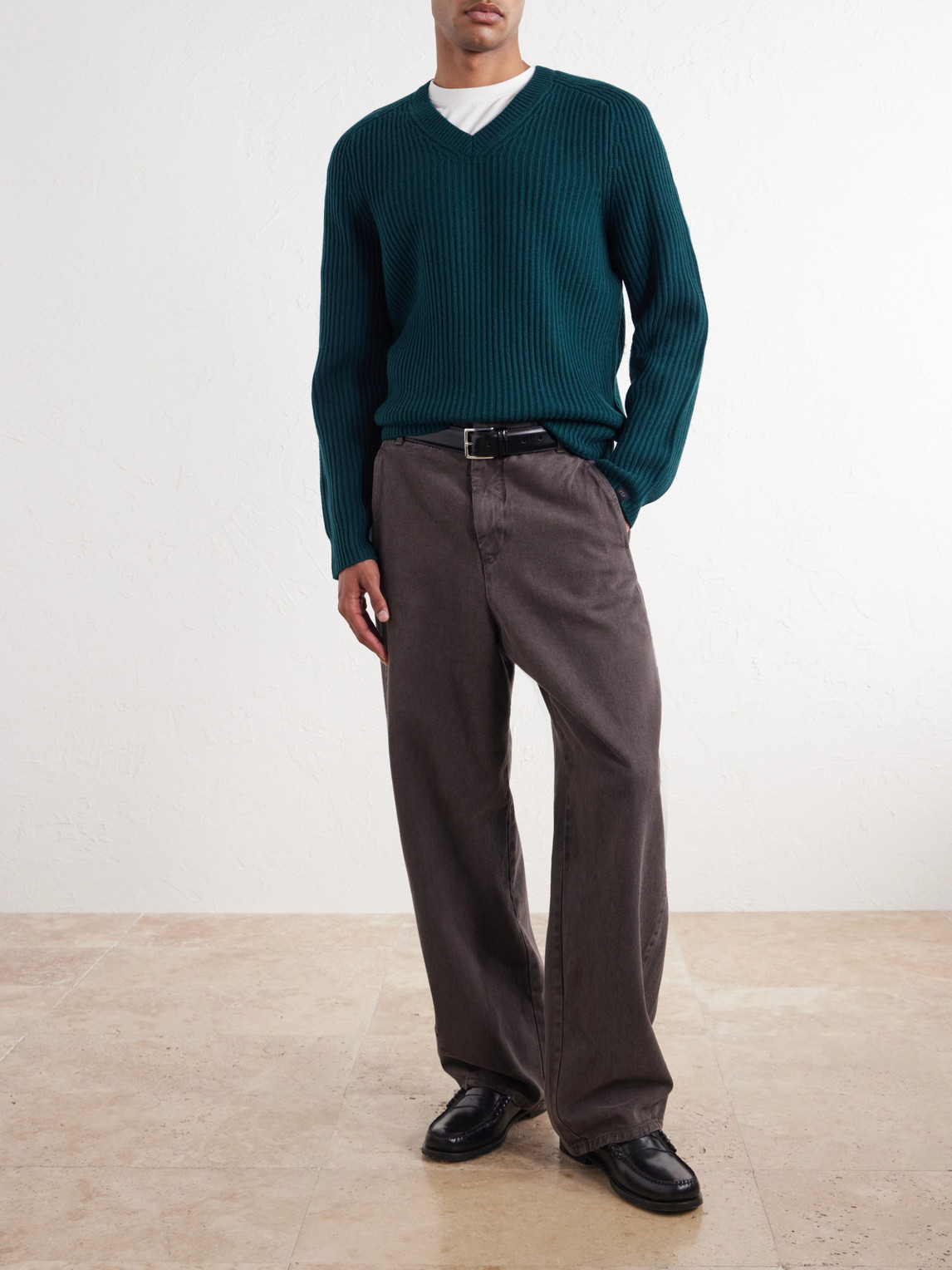 And Cashmere-Blend Sweater