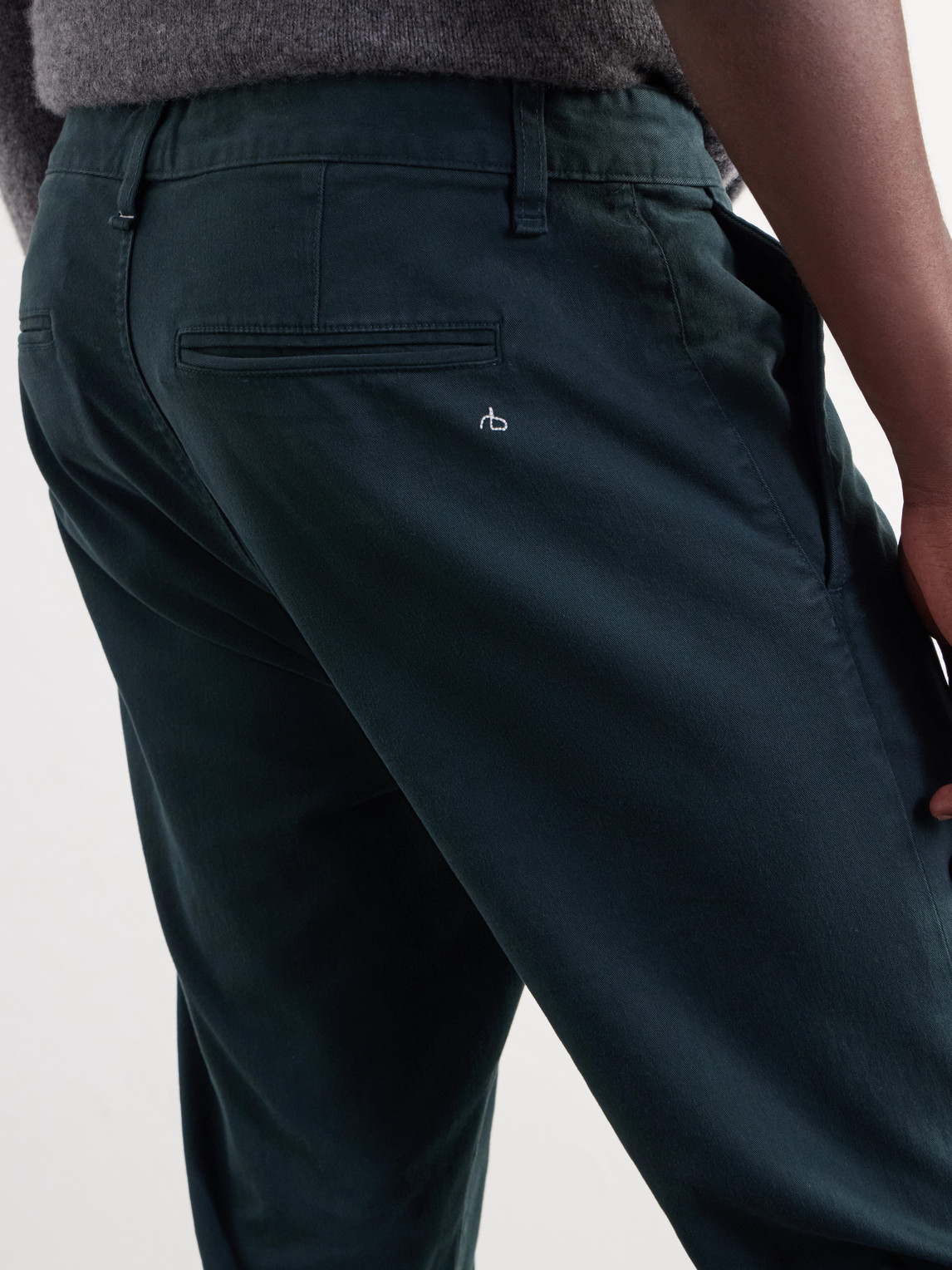 Fit 3 Stretch-Cotton Twill Trousers