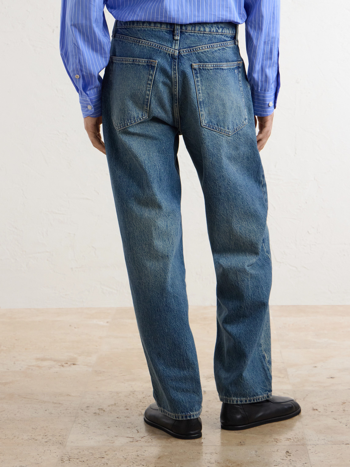 Rb Baggy Wide-Leg Jeans