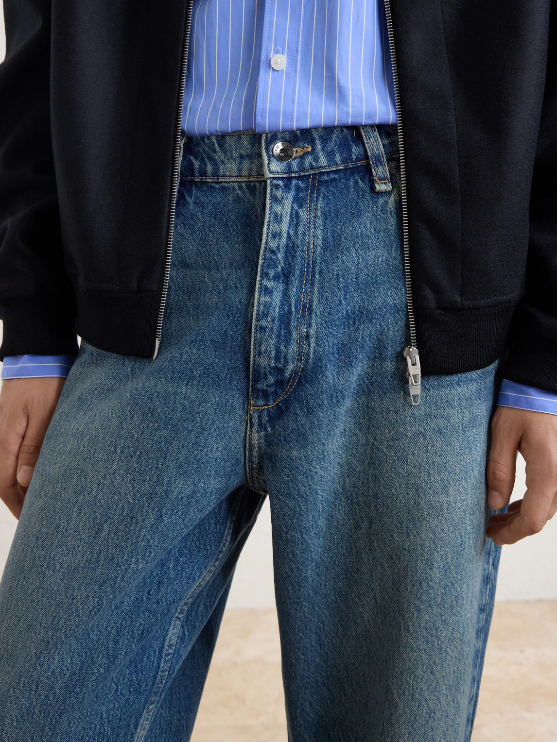 Rb Baggy Wide-Leg Jeans