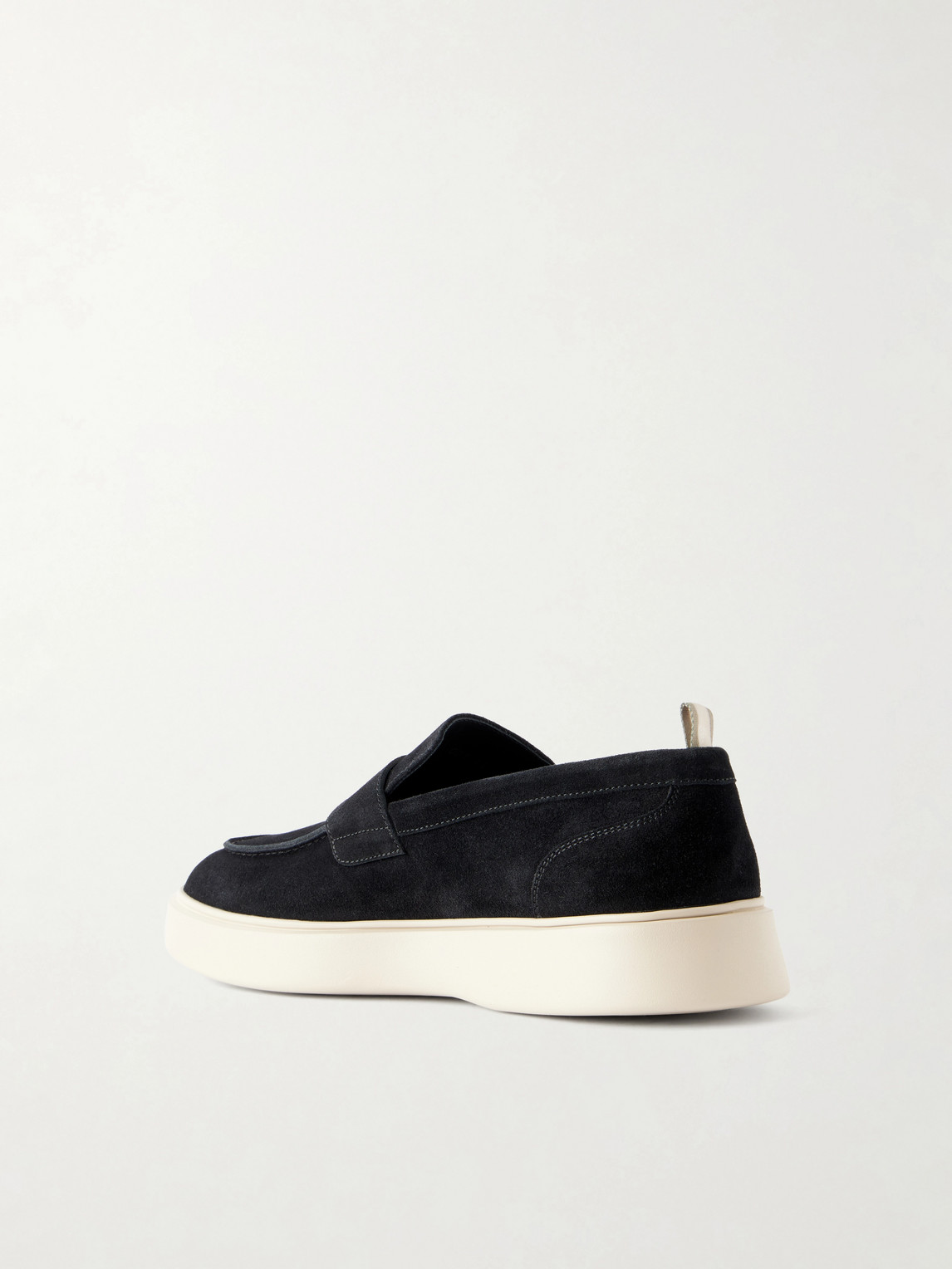 Officine Creative Frame 001 Suede Penny Loafers - Men | Thumbnail 4 Officine Creative Frame 001 Suede Penny Loafers - Men | Thumbnail 4