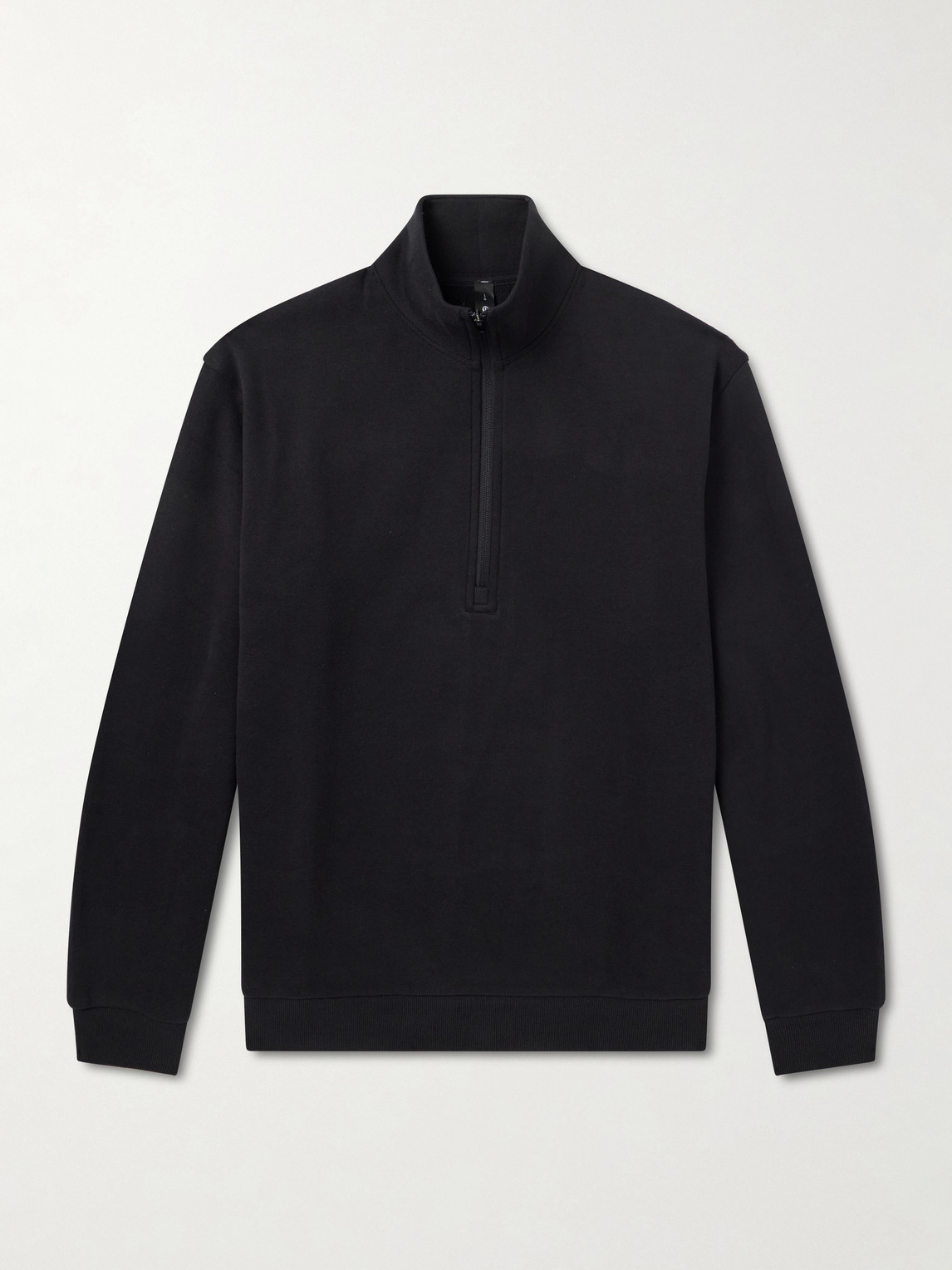 Steady State Cotton-Blend Jersey Half-Zip Sweatshirt